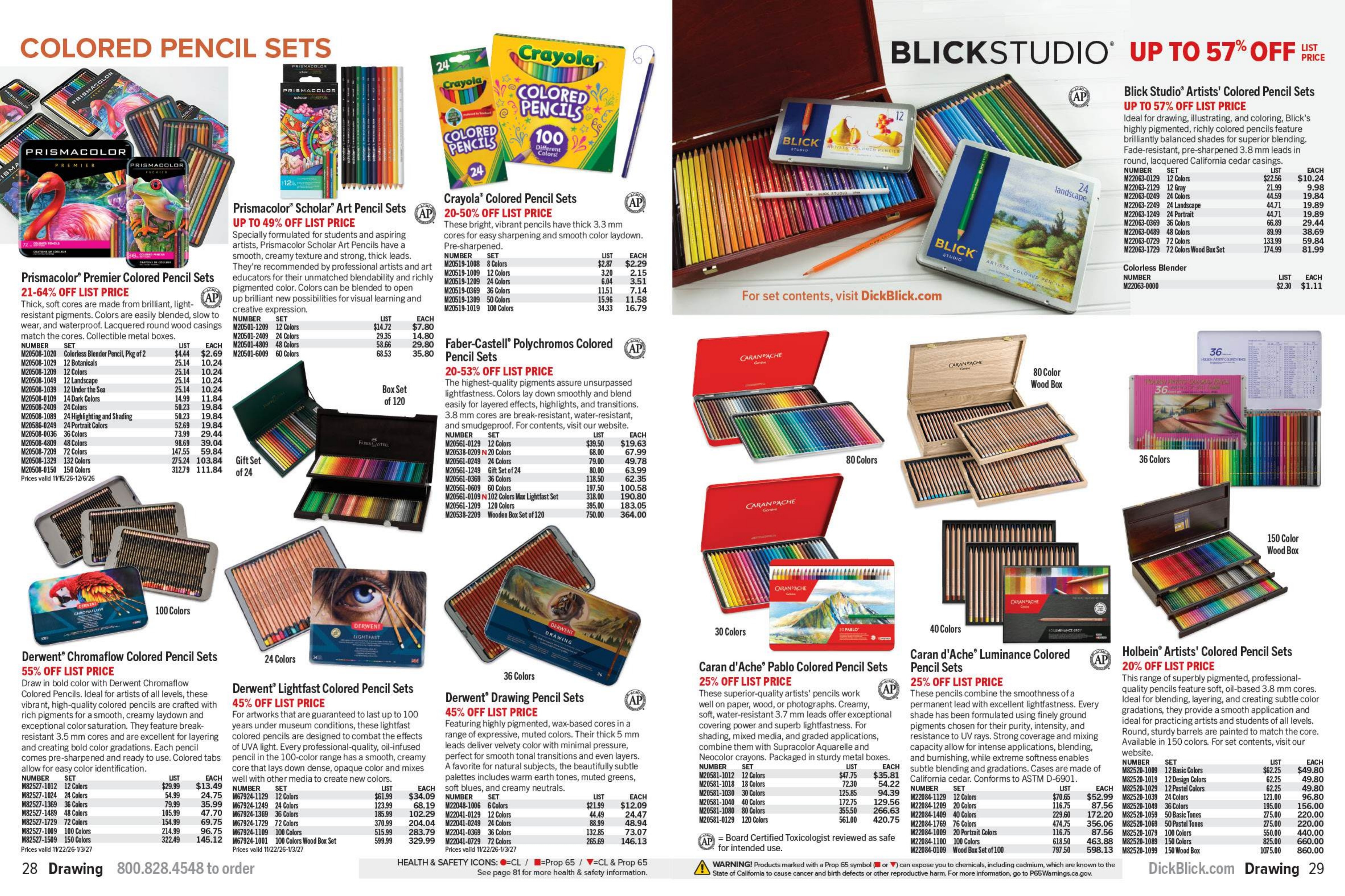 BLICK Art Materials Materials for Artists Sale Weekly Ad October 1, 2026 - January 31, 2027
