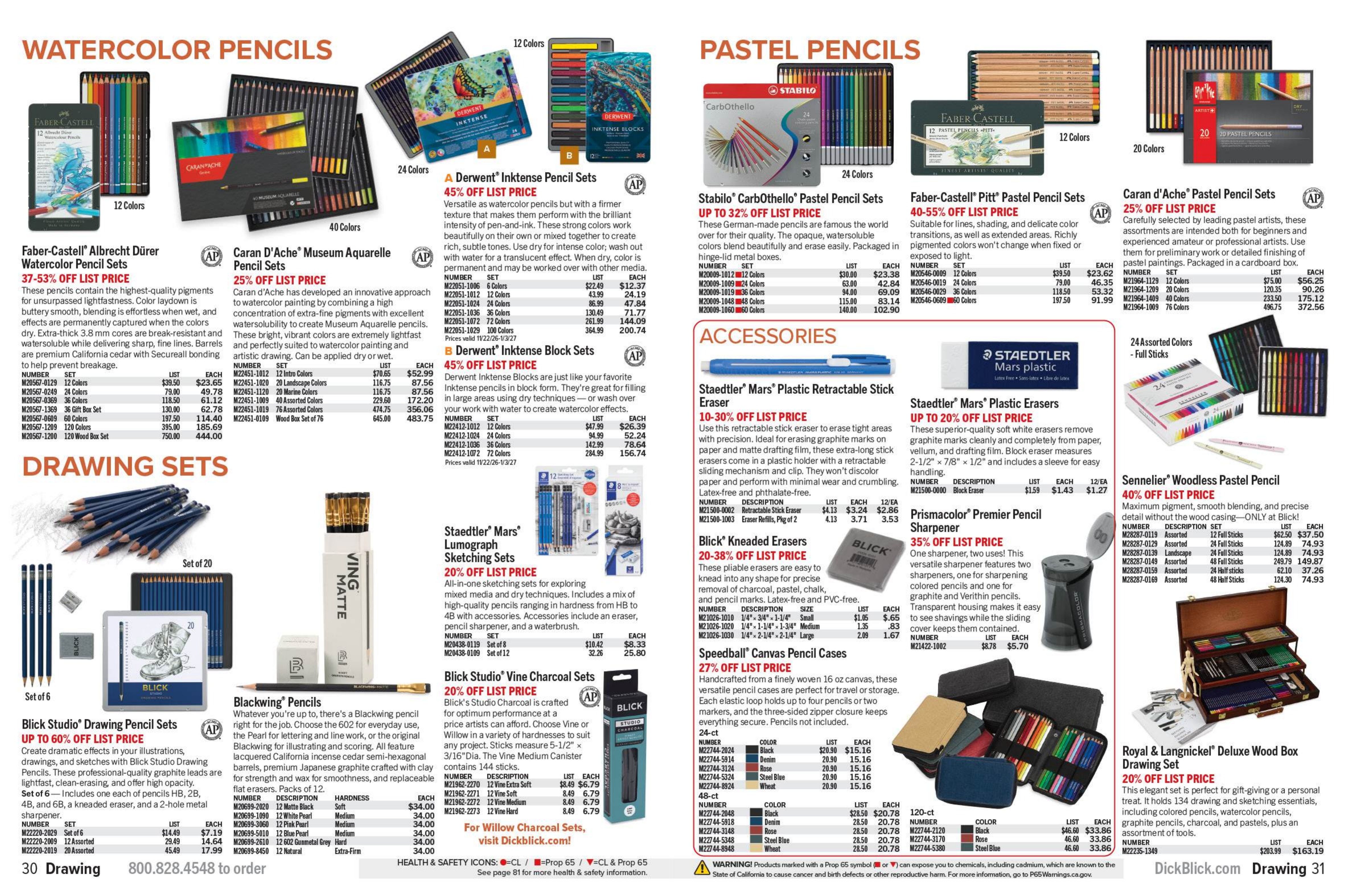 BLICK Art Materials Materials for Artists Sale Weekly Ad October 1, 2026 - January 31, 2027