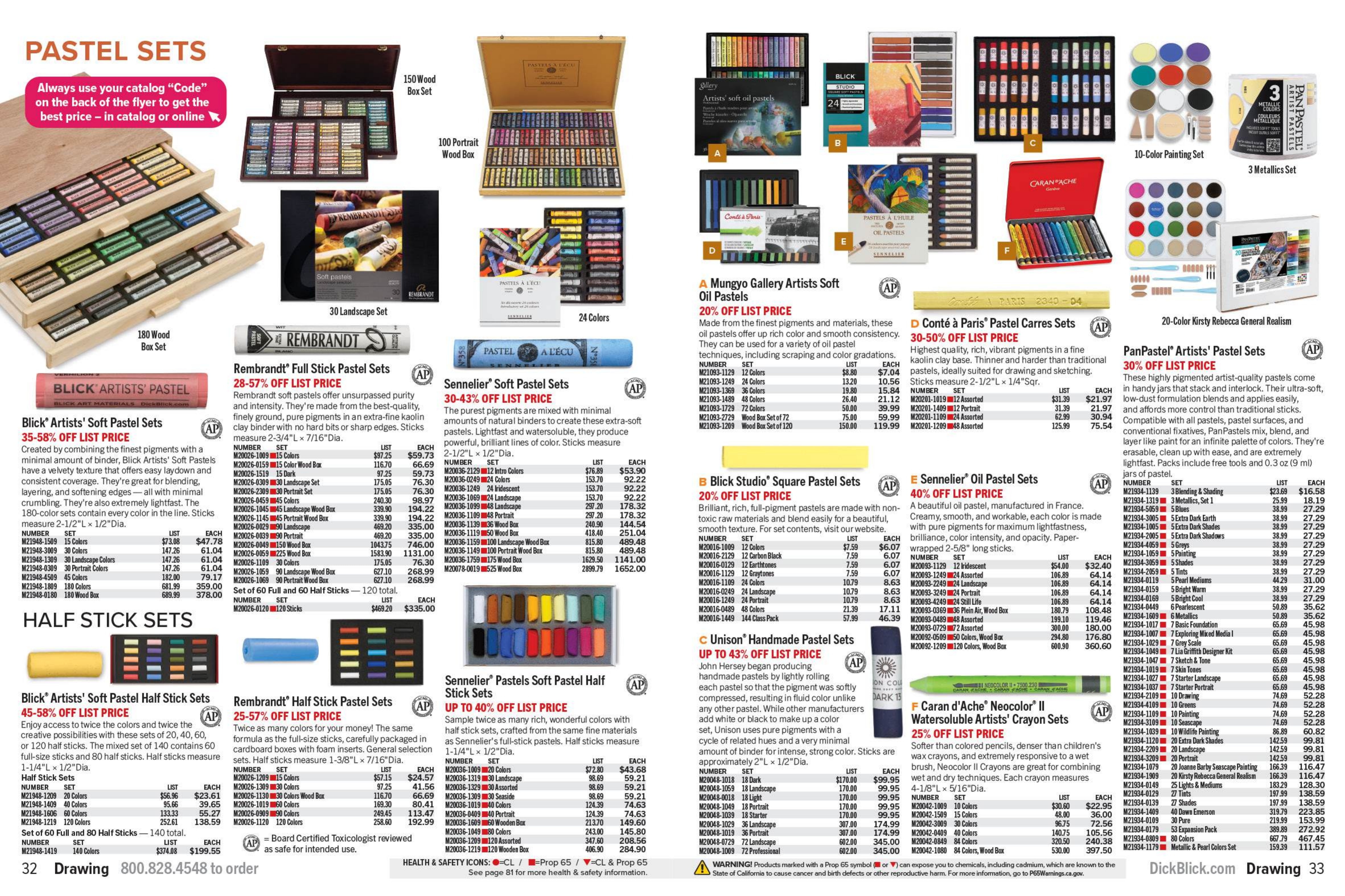 BLICK Art Materials Materials for Artists Sale Weekly Ad October 1, 2026 - January 31, 2027