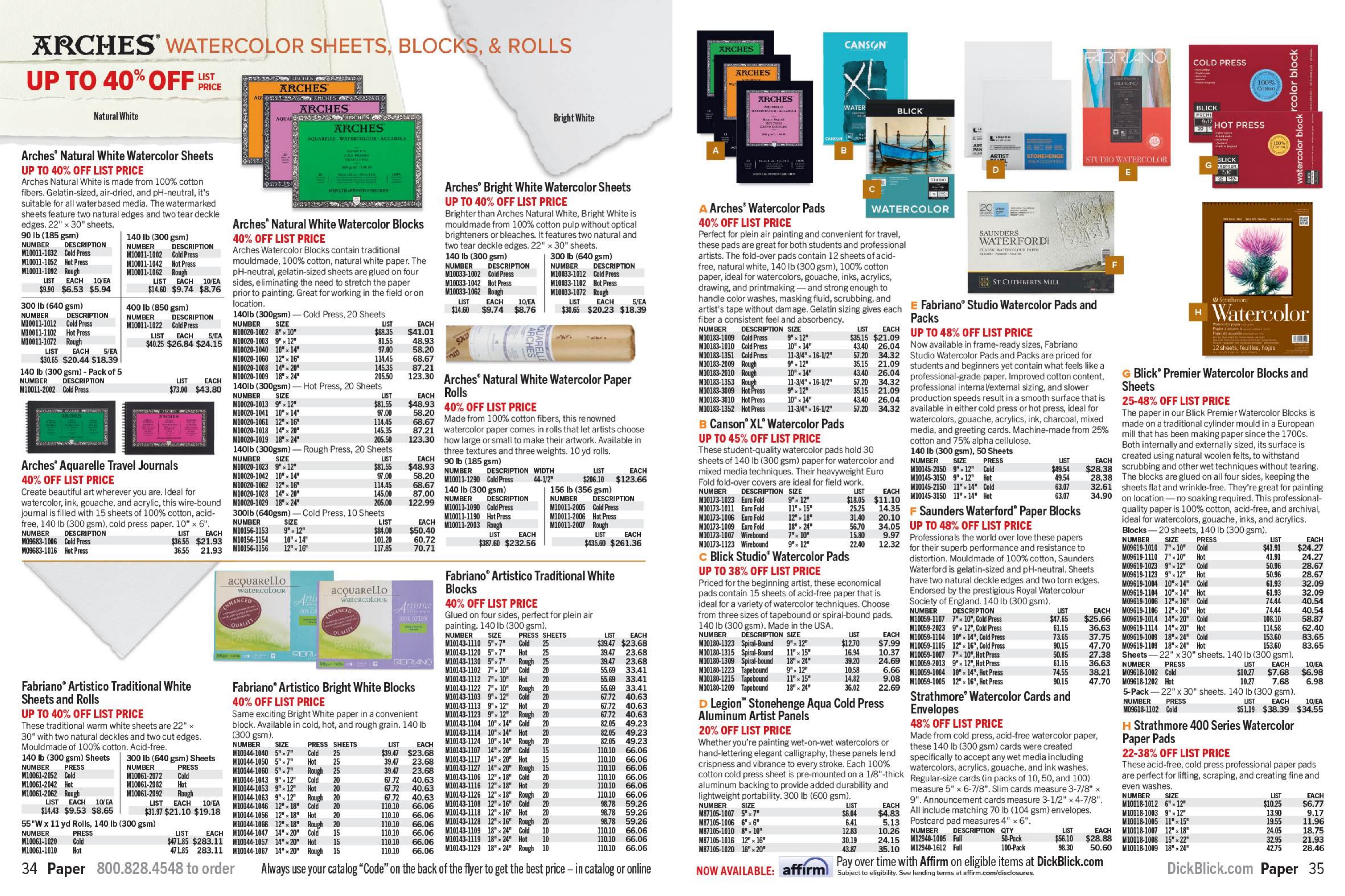 BLICK Art Materials Materials for Artists Sale Weekly Ad October 1, 2026 - January 31, 2027