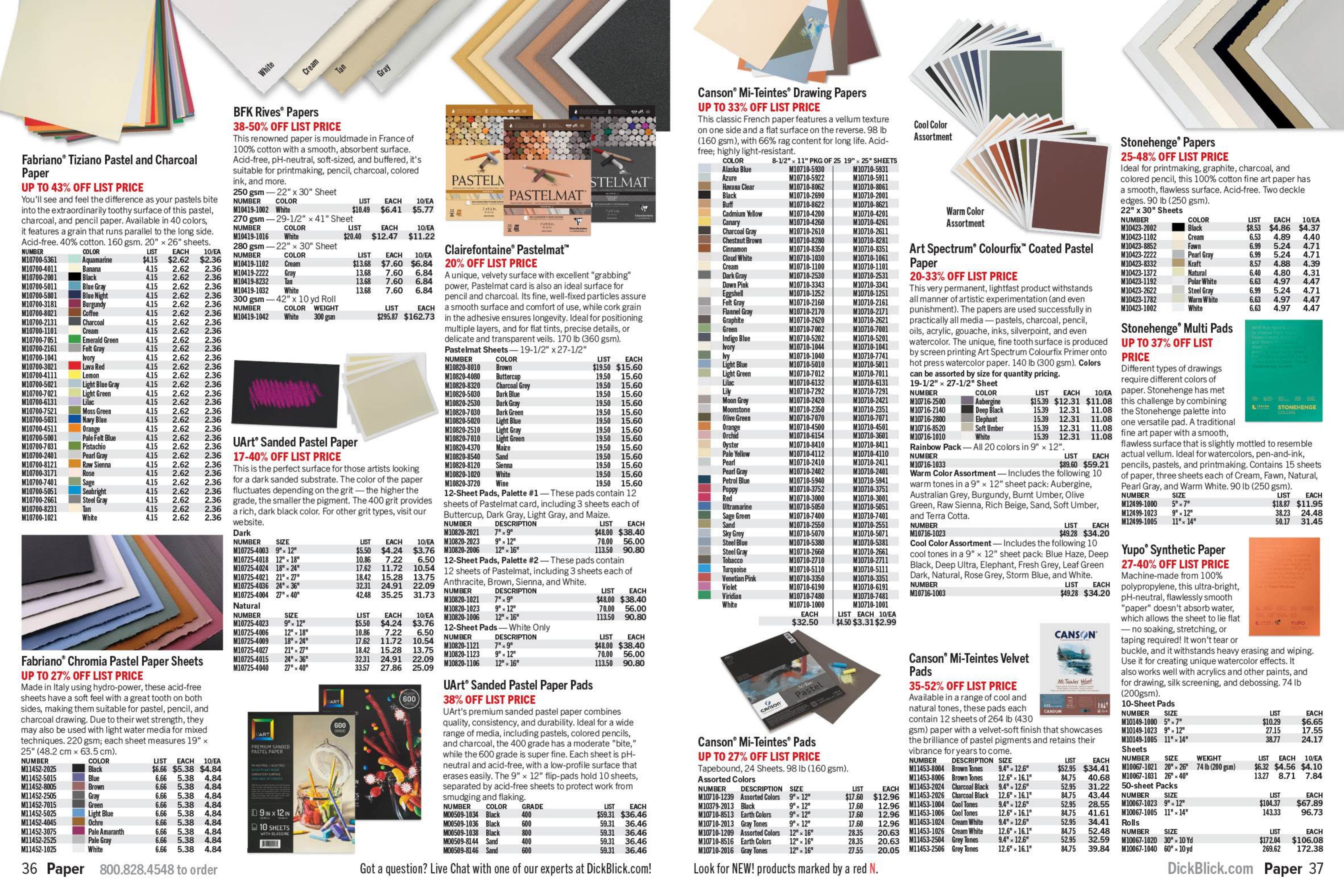 BLICK Art Materials Materials for Artists Sale Weekly Ad October 1, 2026 - January 31, 2027