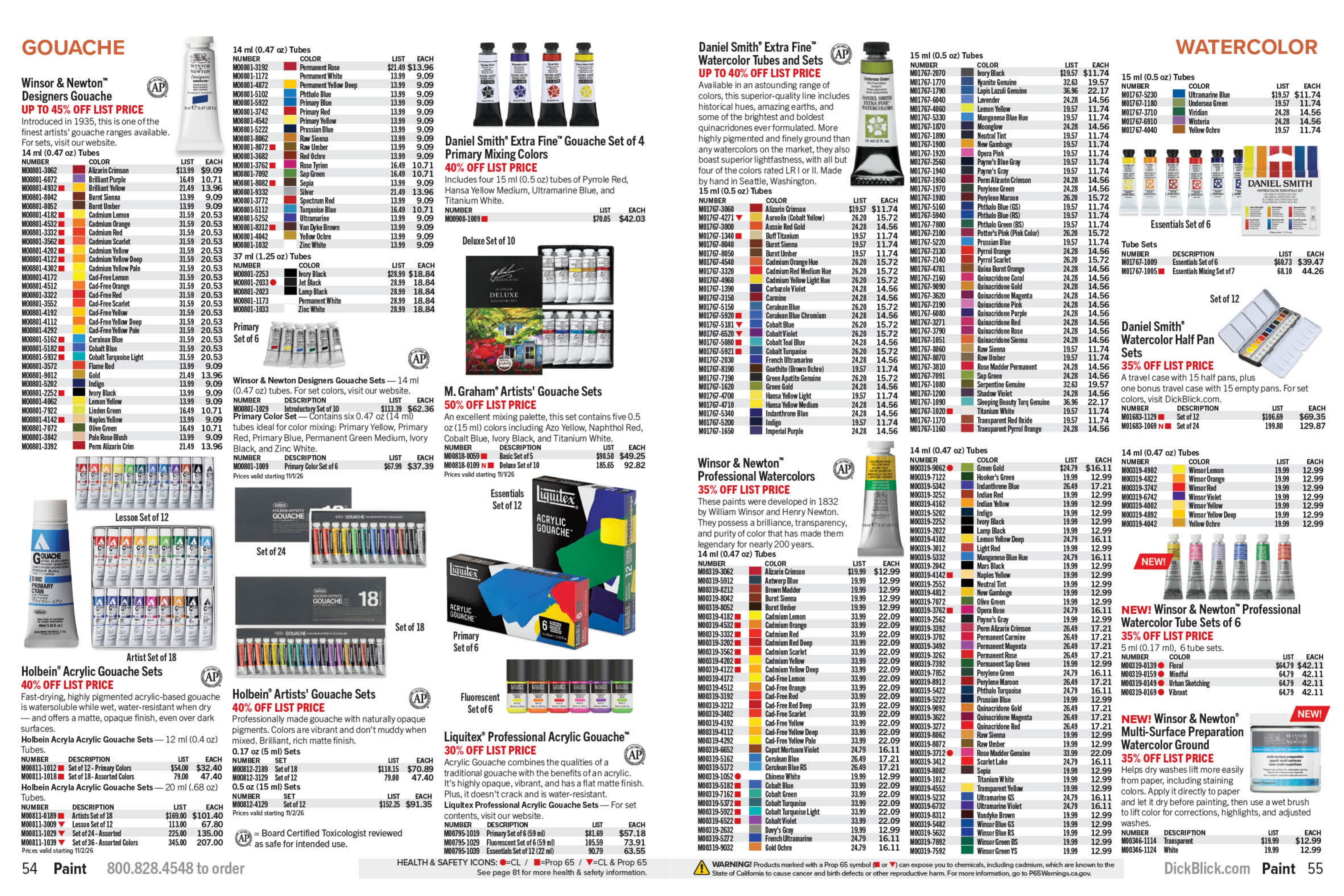 BLICK Art Materials Materials for Artists Sale Weekly Ad October 1, 2026 - January 31, 2027