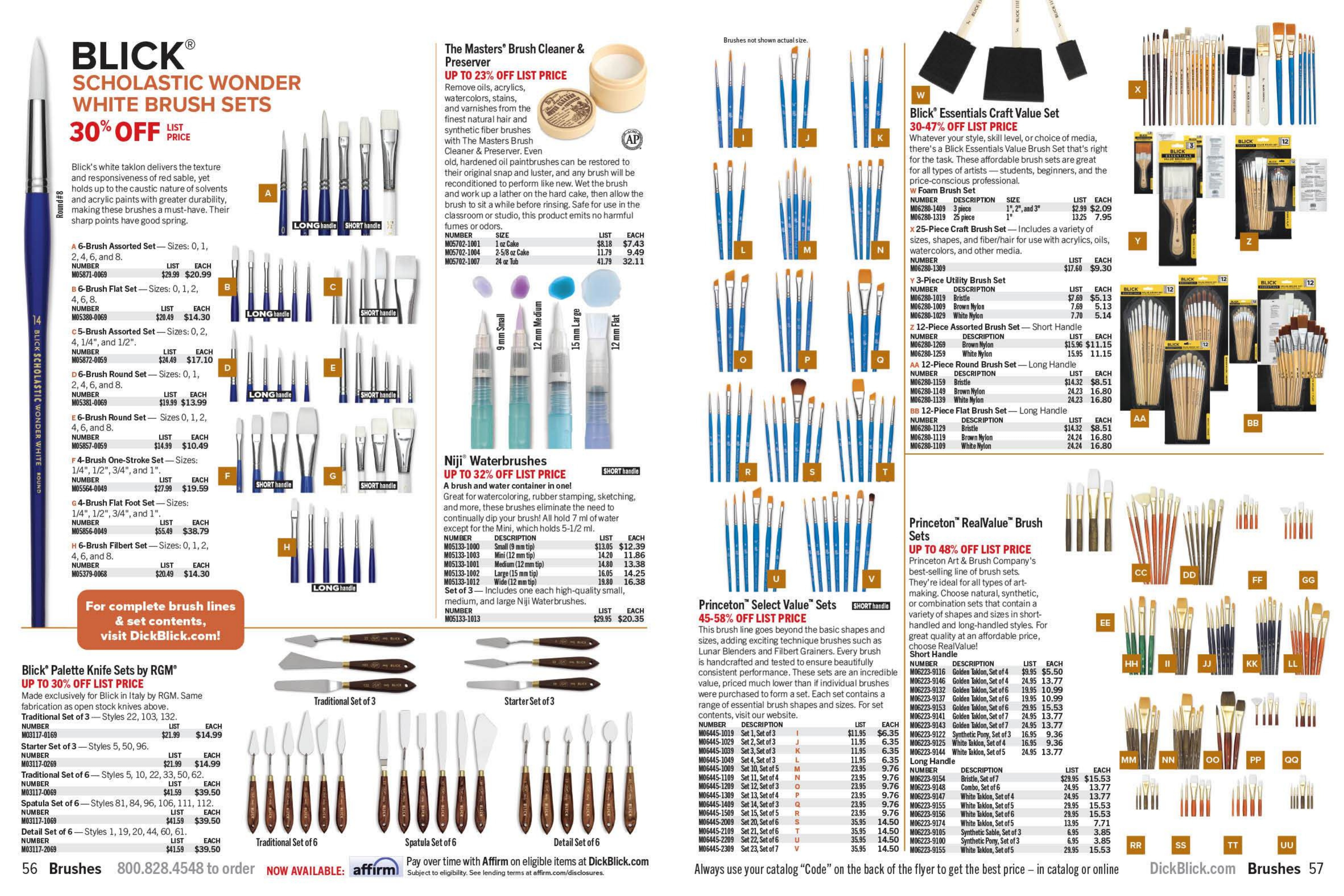 BLICK Art Materials Materials for Artists Sale Weekly Ad October 1, 2026 - January 31, 2027