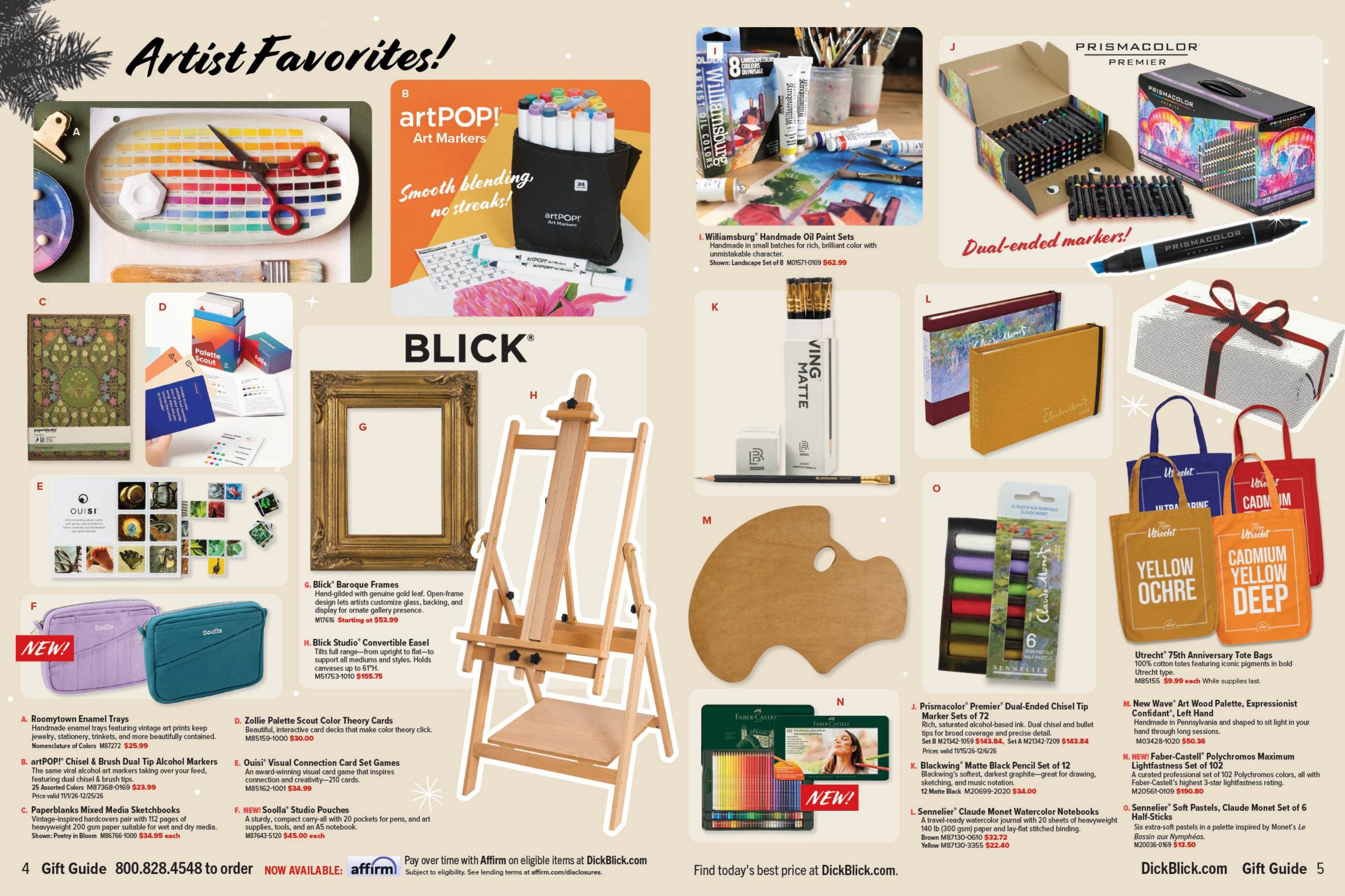 BLICK Art Materials Materials for Artists Sale Weekly Ad October 1, 2026 - January 31, 2027
