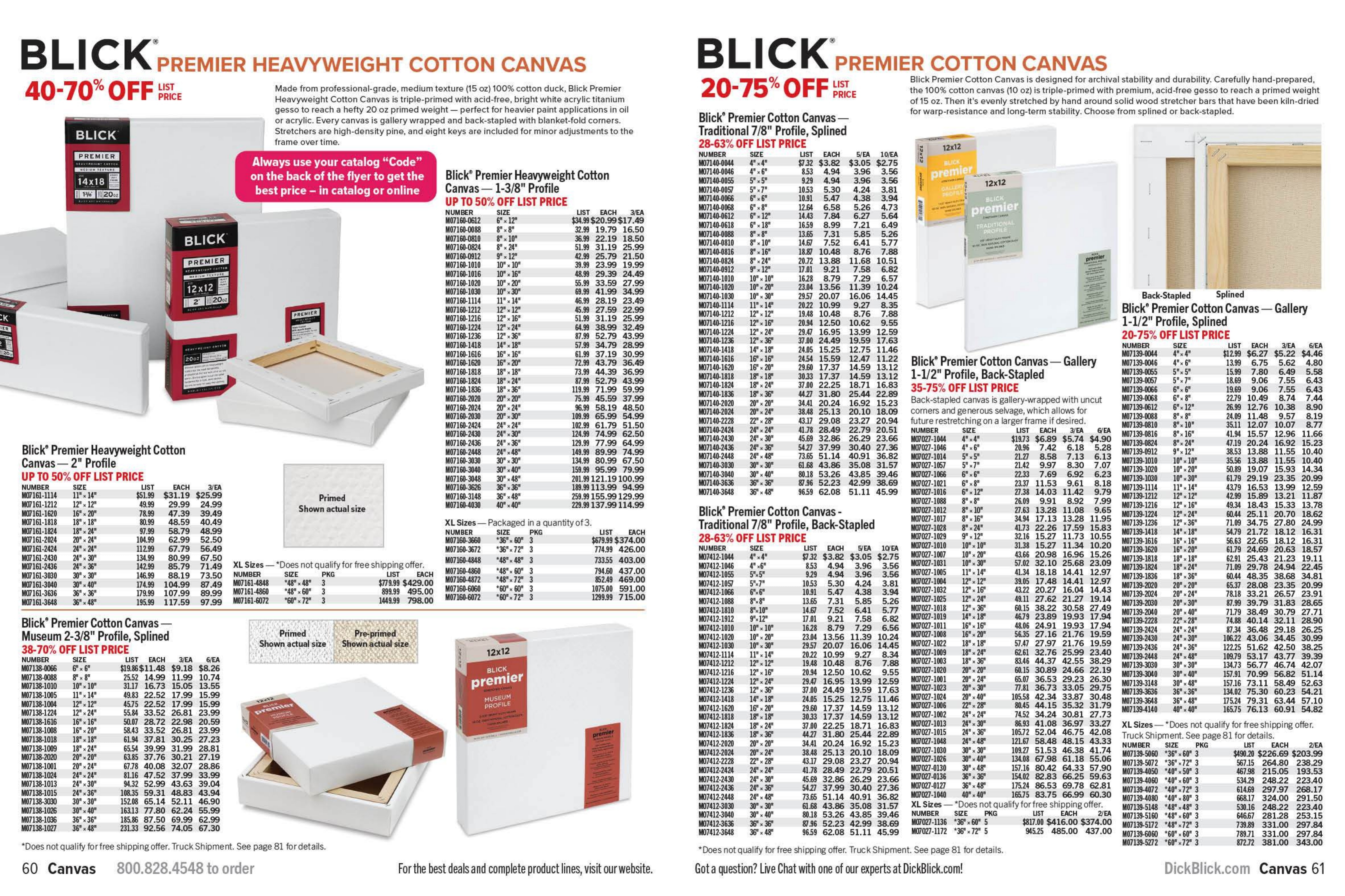 BLICK Art Materials Materials for Artists Sale Weekly Ad October 1, 2026 - January 31, 2027