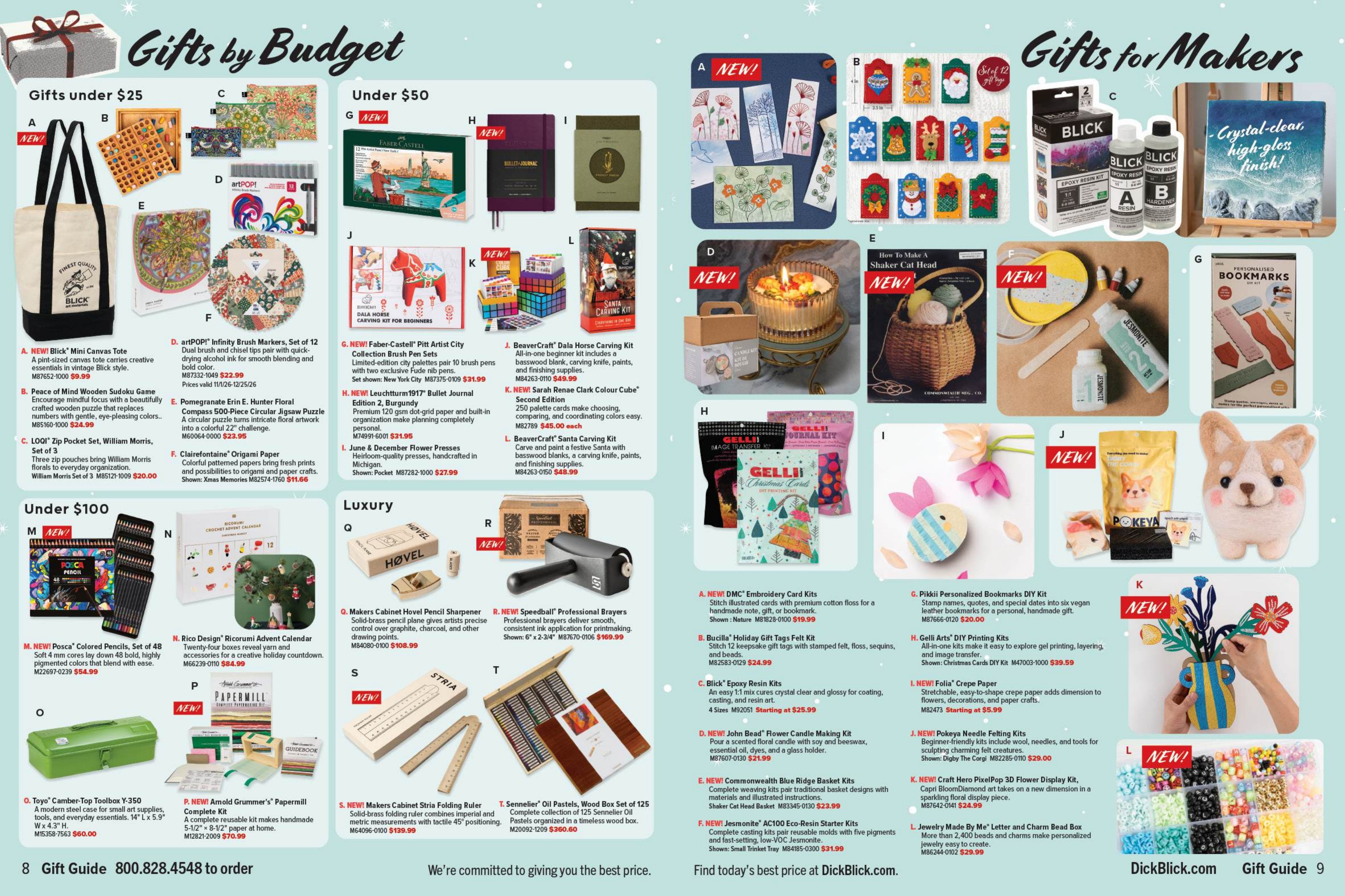 BLICK Art Materials Materials for Artists Sale Weekly Ad October 1, 2026 - January 31, 2027