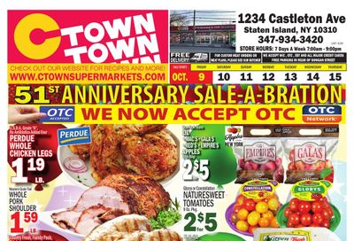 C Town (Bayonne-Elizabethport Area, NJ) Weekly Ad October 9 - 15, 2026