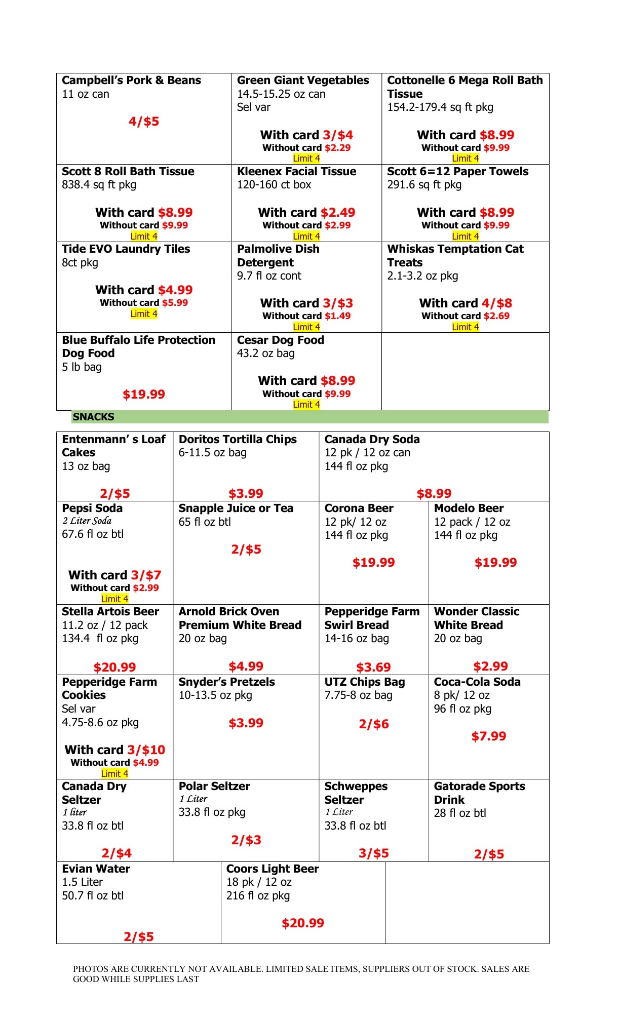 Country Markets of Westchester Weekly Ad October 9 - 15, 2026