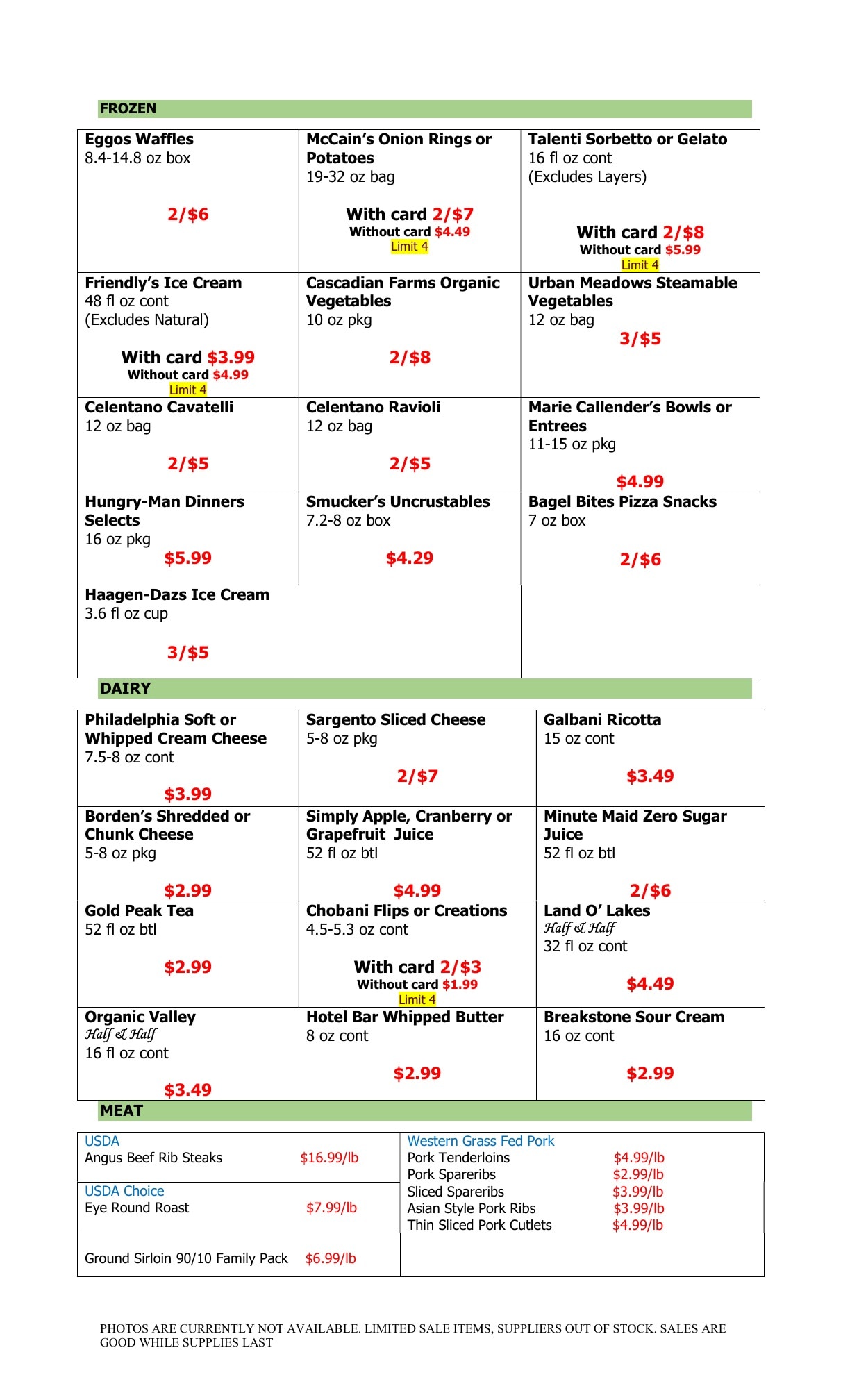 Country Markets of Westchester Weekly Ad October 9 - 15, 2026