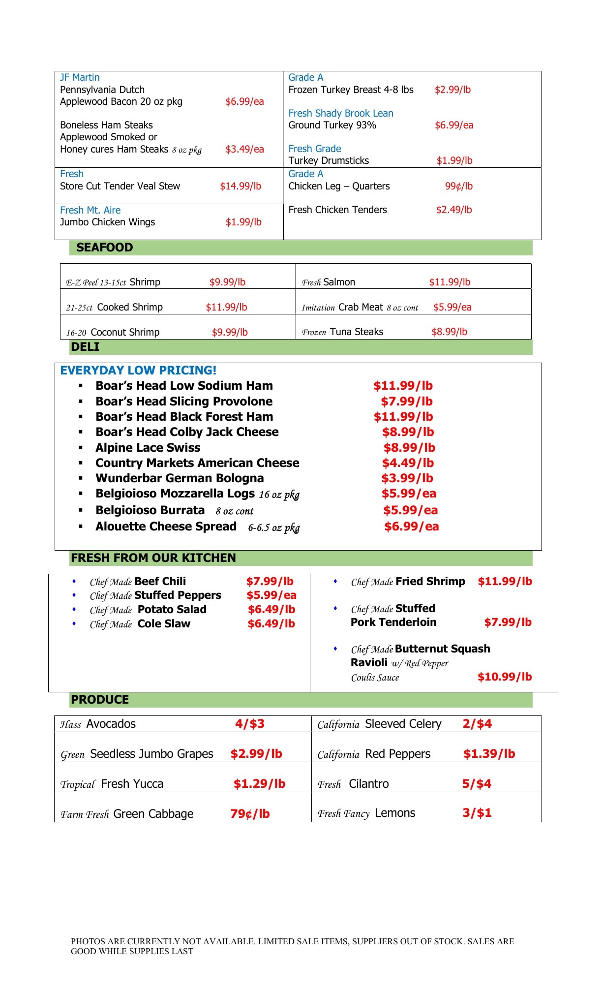 Country Markets of Westchester Weekly Ad October 9 - 15, 2026