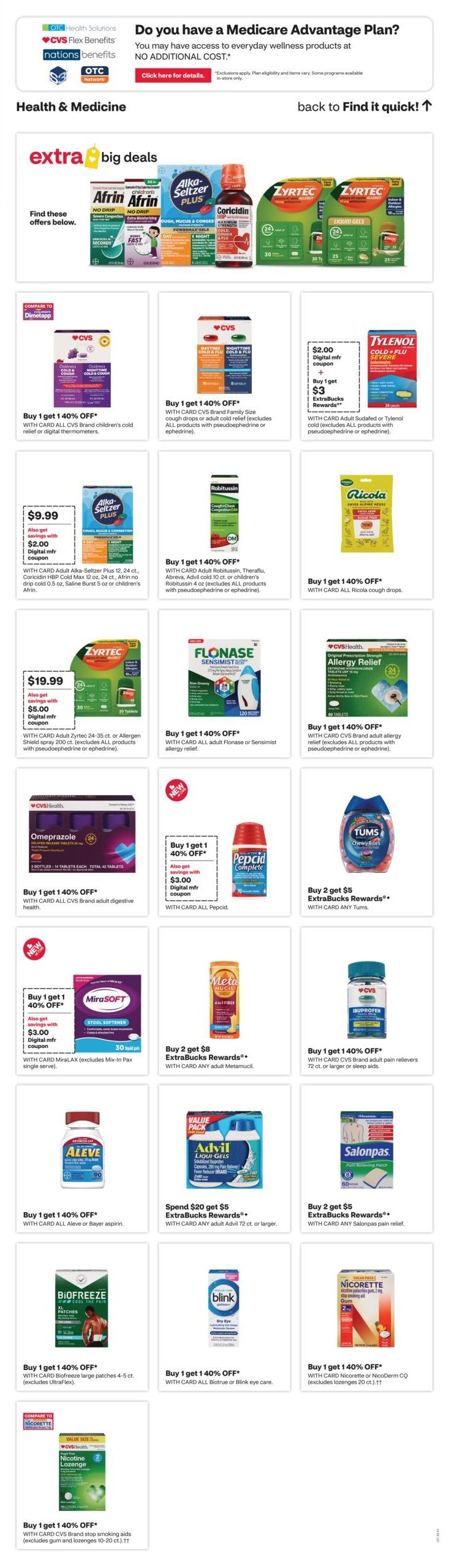 CVS Pharmacy (Aurora Area, IL) Weekly Ad October 11 - 18, 2026