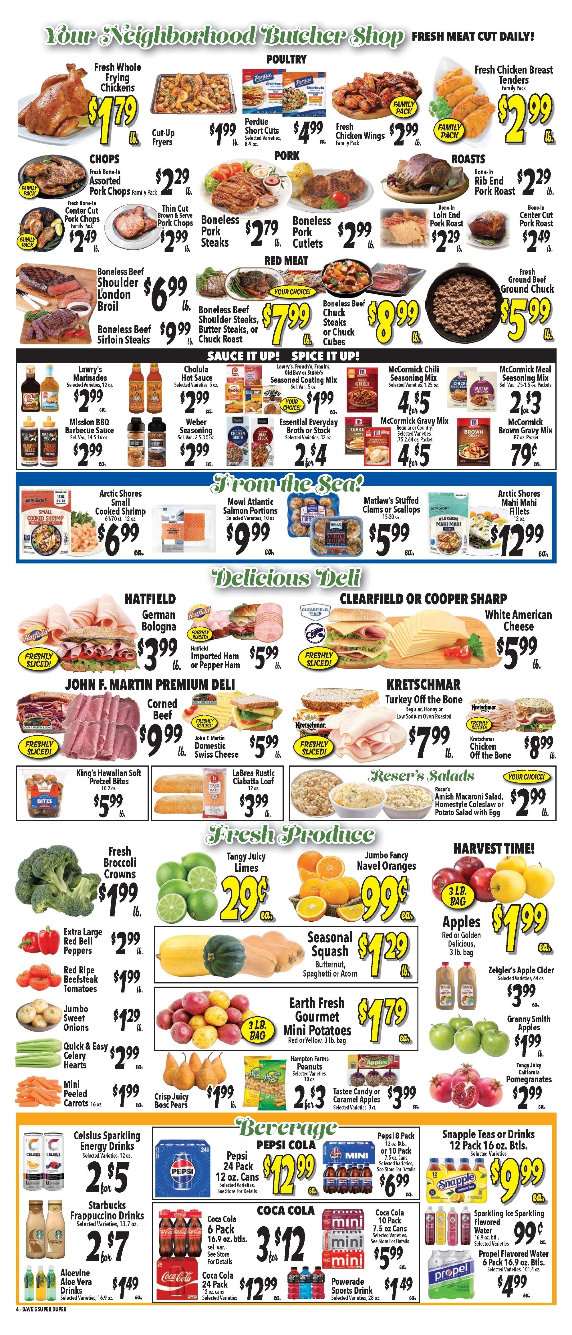 Dave's Super Duper Weekly Ad October 9 - 15, 2026