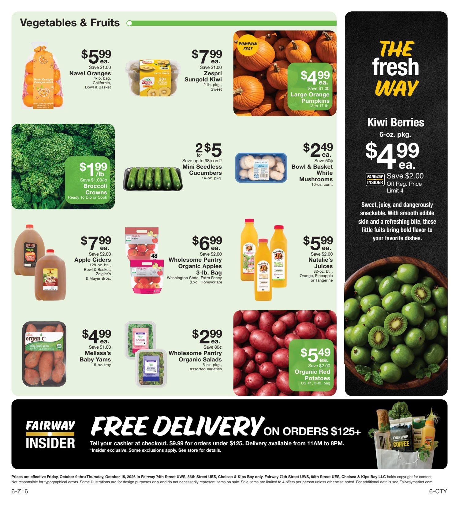 Fairway Market Weekly Ad October 9 - 15, 2026