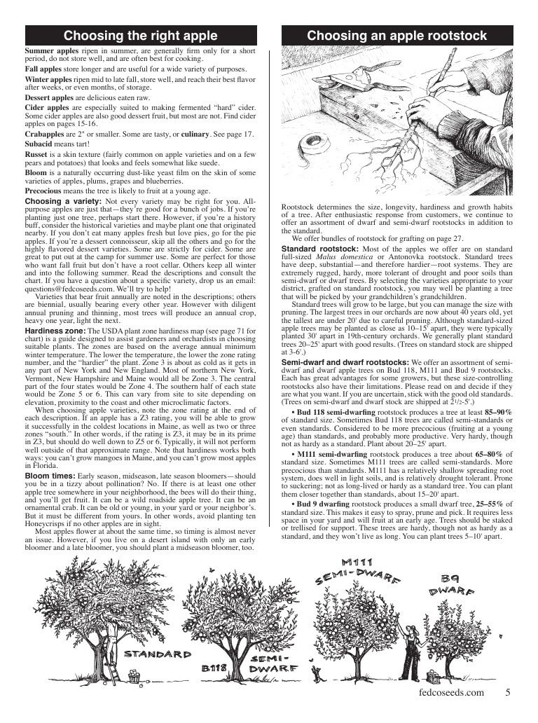 Fedco Seeds Trees Catalog Weekly Ad January 1 - December 31, 2027