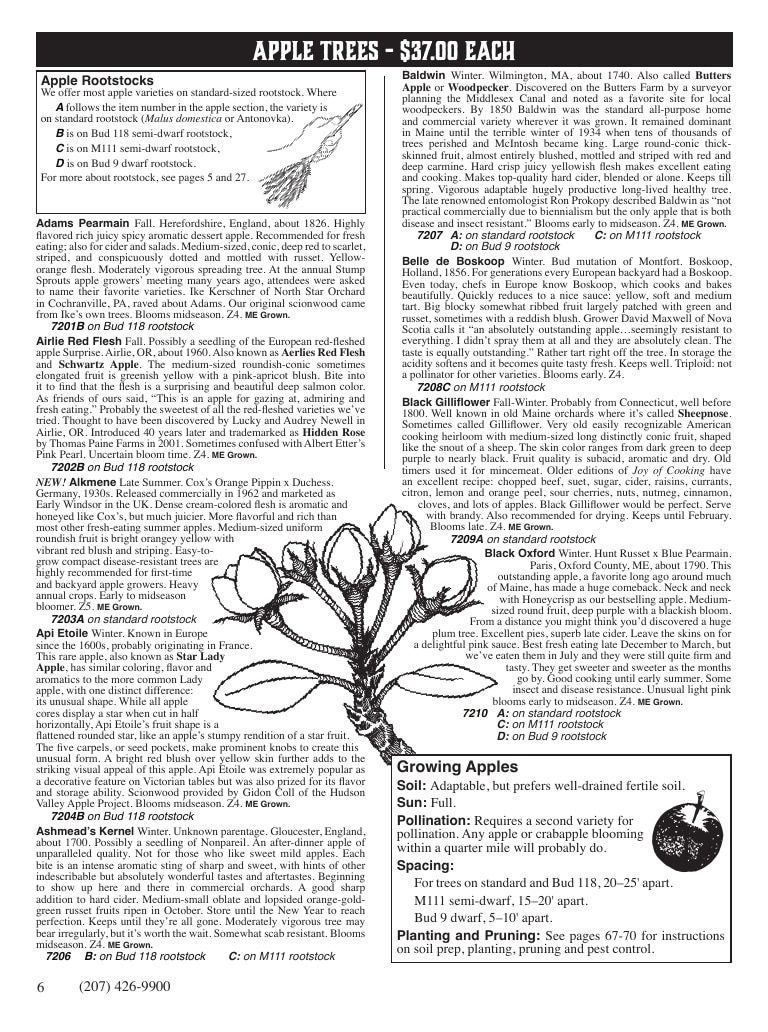 Fedco Seeds Trees Catalog Weekly Ad January 1 - December 31, 2027