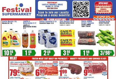 Festival Supermarket Weekly Ad October 9 - 15, 2026