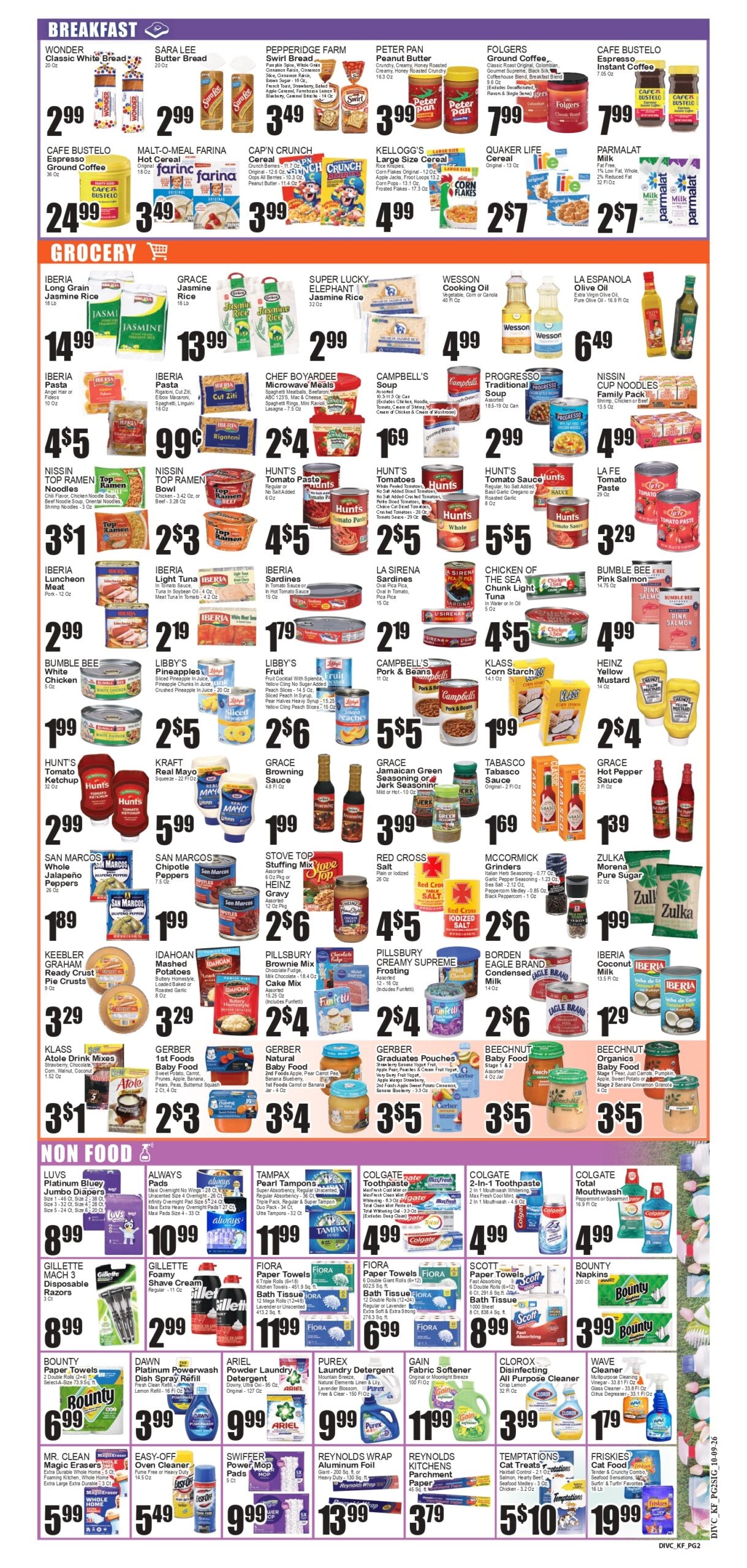 Festival Supermarket Weekly Ad October 9 - 15, 2026