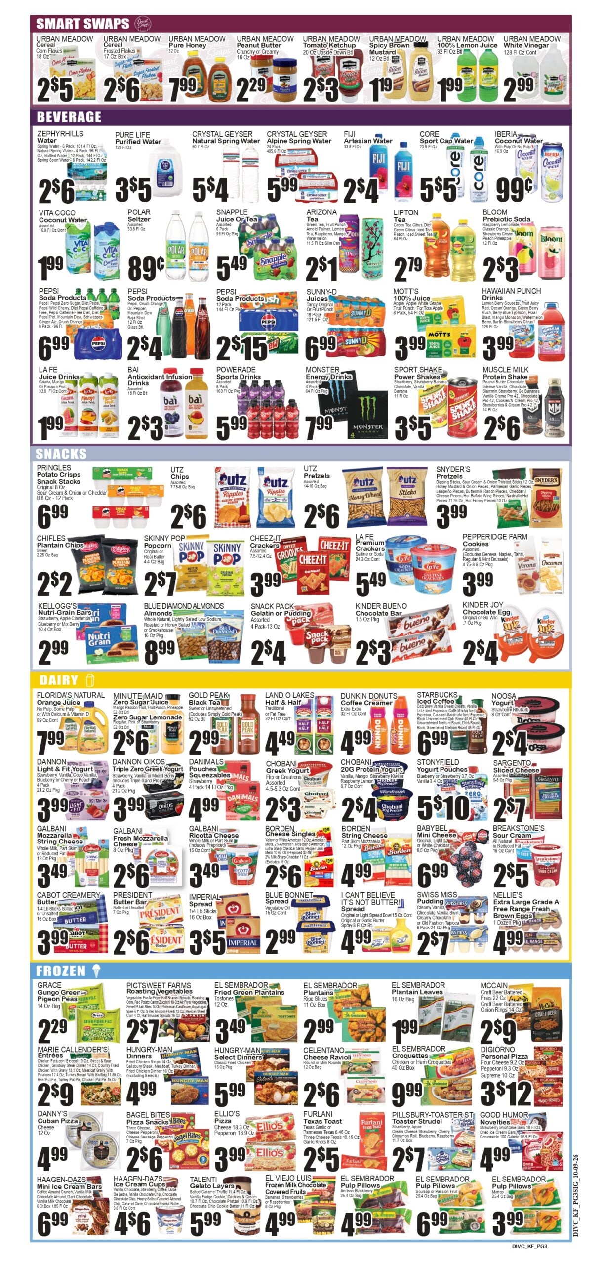 Festival Supermarket Weekly Ad October 9 - 15, 2026