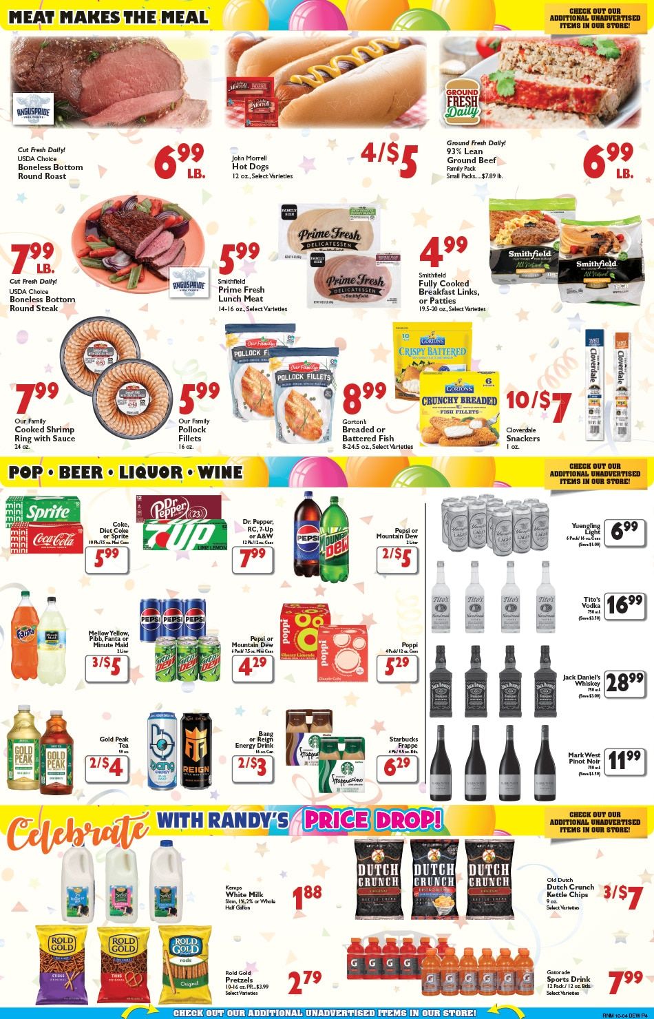 Randy's Neighborhood Market (DeWitt, IA) Weekly Ad October 7 - 13, 2026