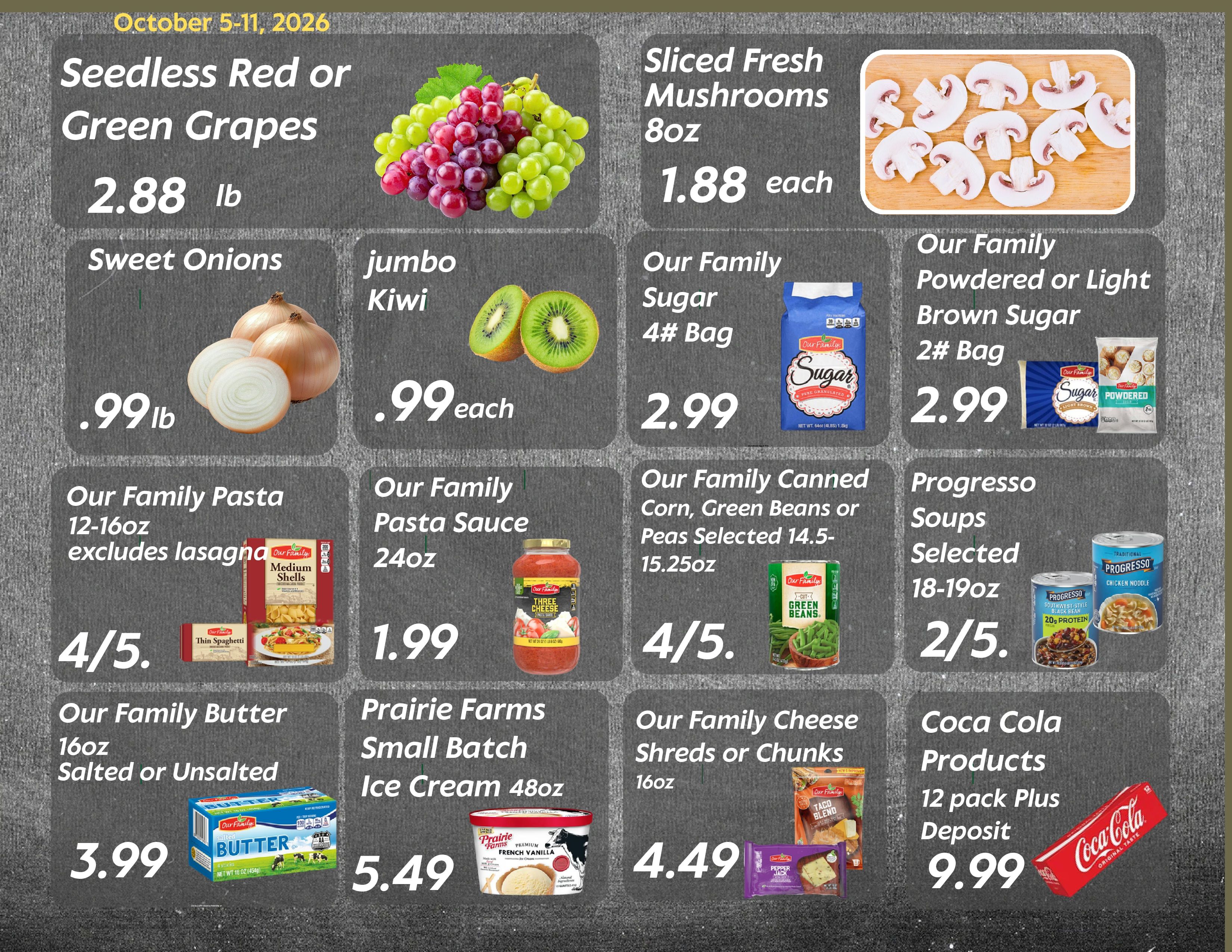 Darrell's Market and Hardware (4520 W Columbia Rd, Mason, MI) Weekly Ad October 5 - 11, 2026