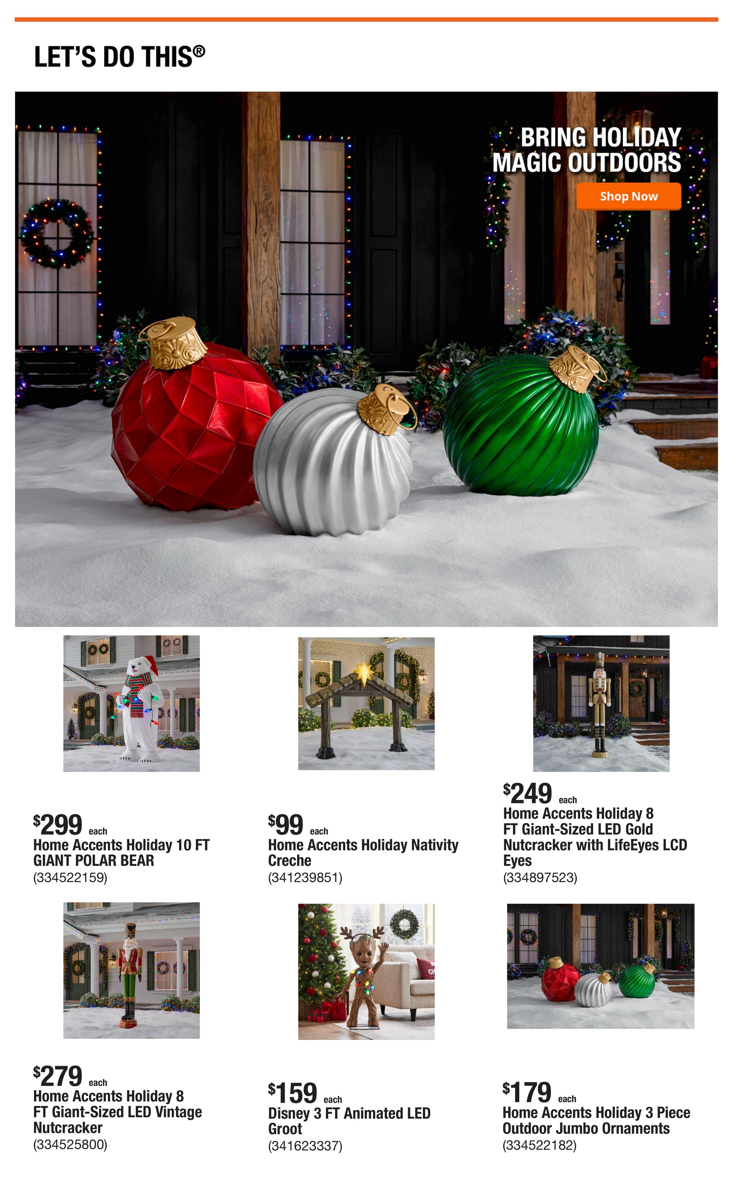 Home Depot Weekly Ad October 8 - 22, 2026