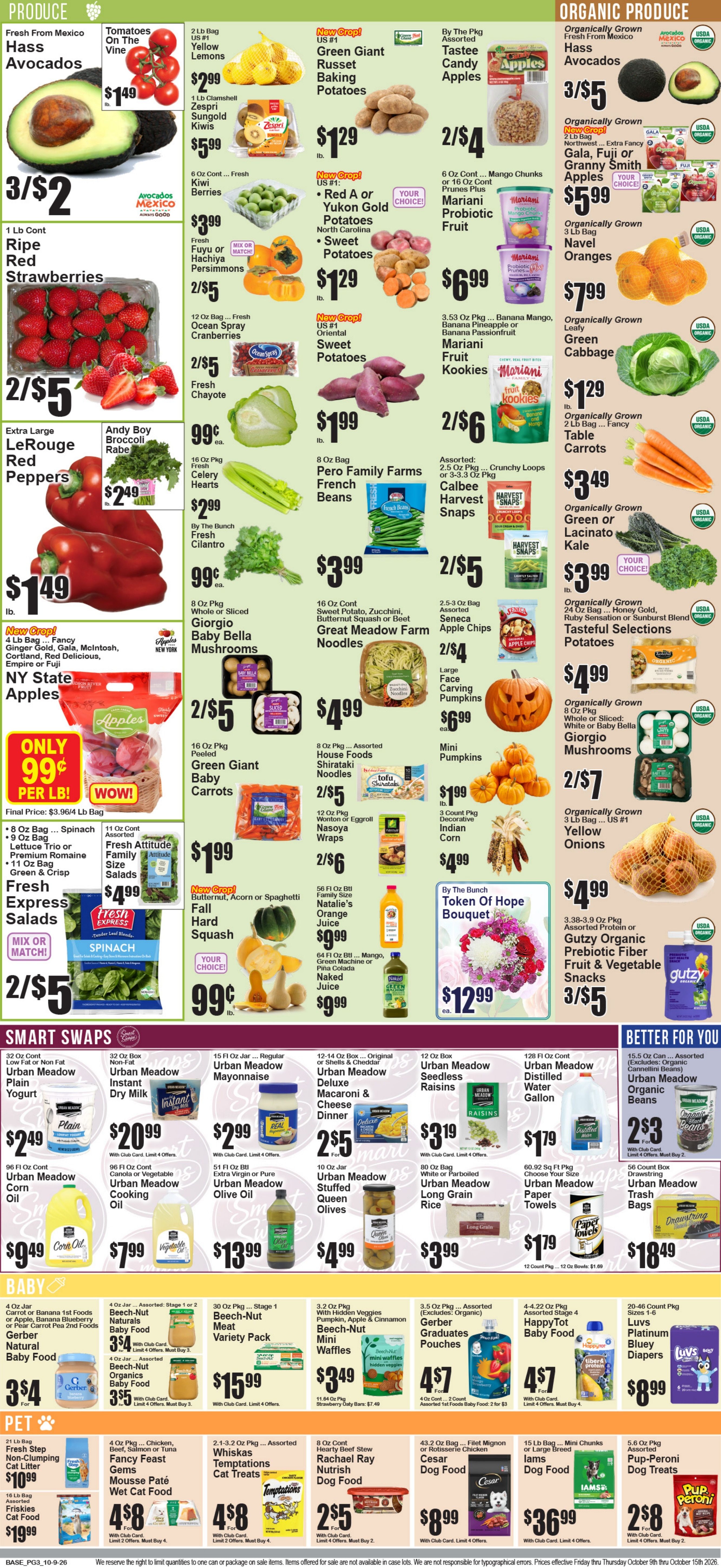 Jack's Market NYC Weekly Ad October 9 - 15, 2026