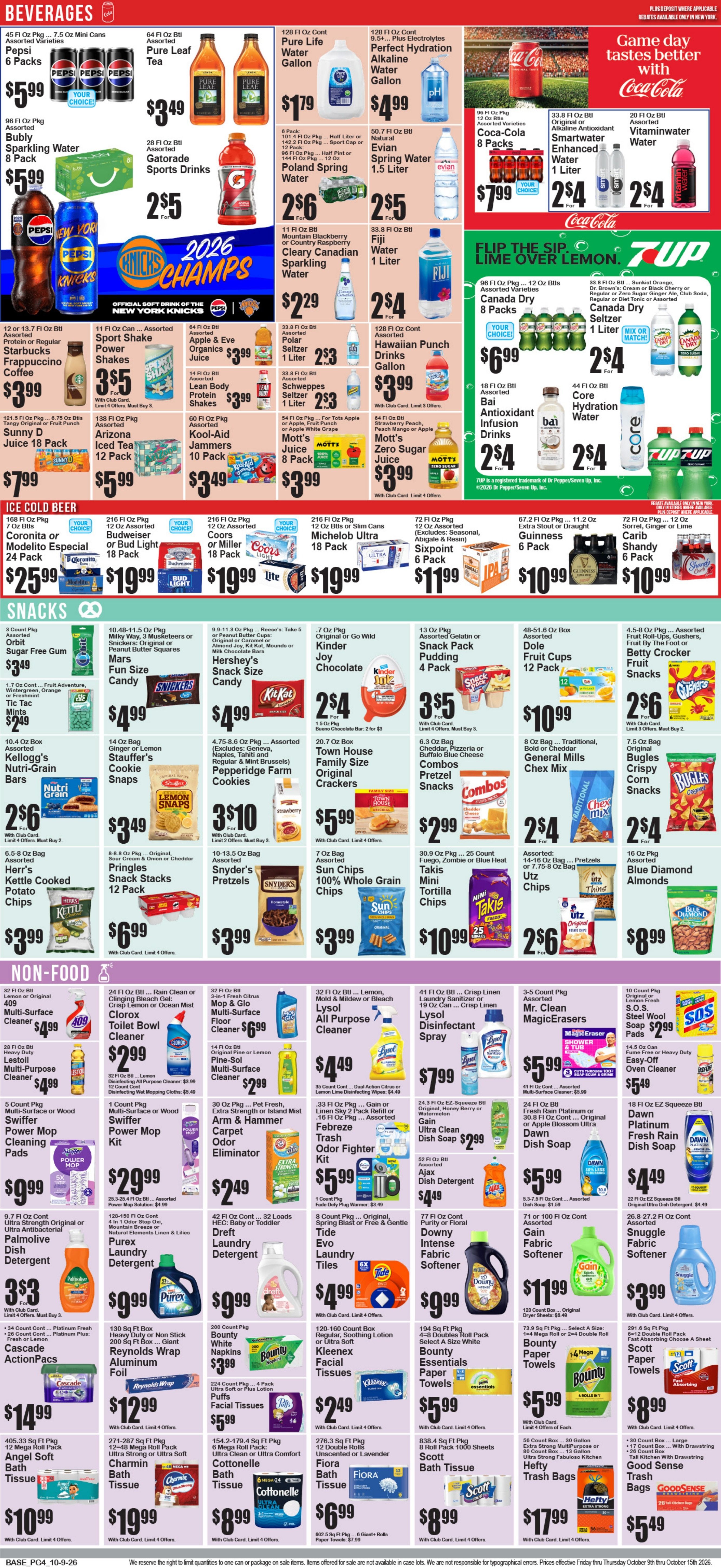Jack's Market NYC Weekly Ad October 9 - 15, 2026