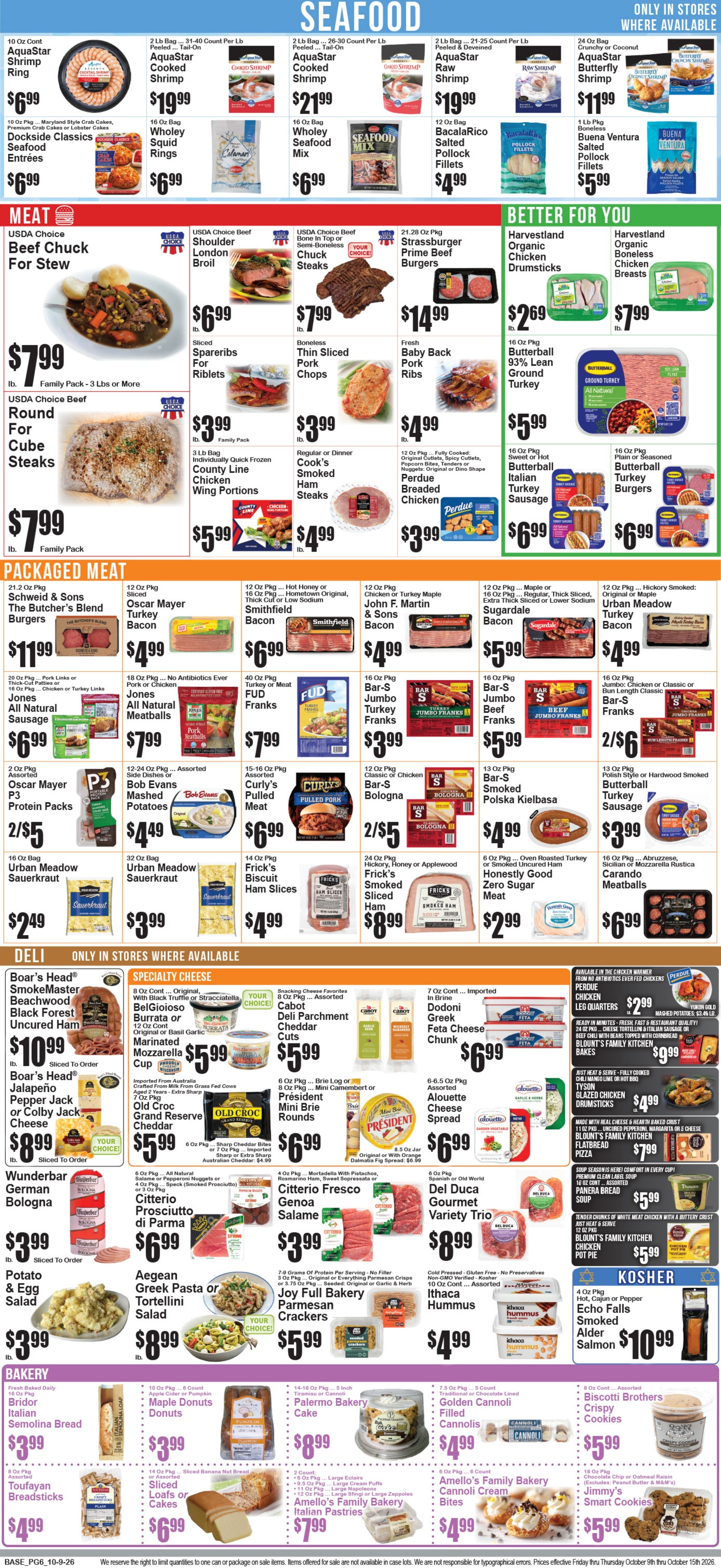 Jack's Market NYC Weekly Ad October 9 - 15, 2026