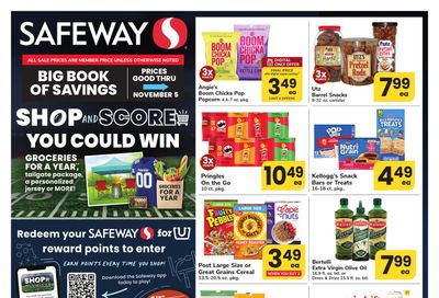 Safeway (Alexandria Area, VA) Big Book of Savings Weekly Ad October 9 - November 5, 2026