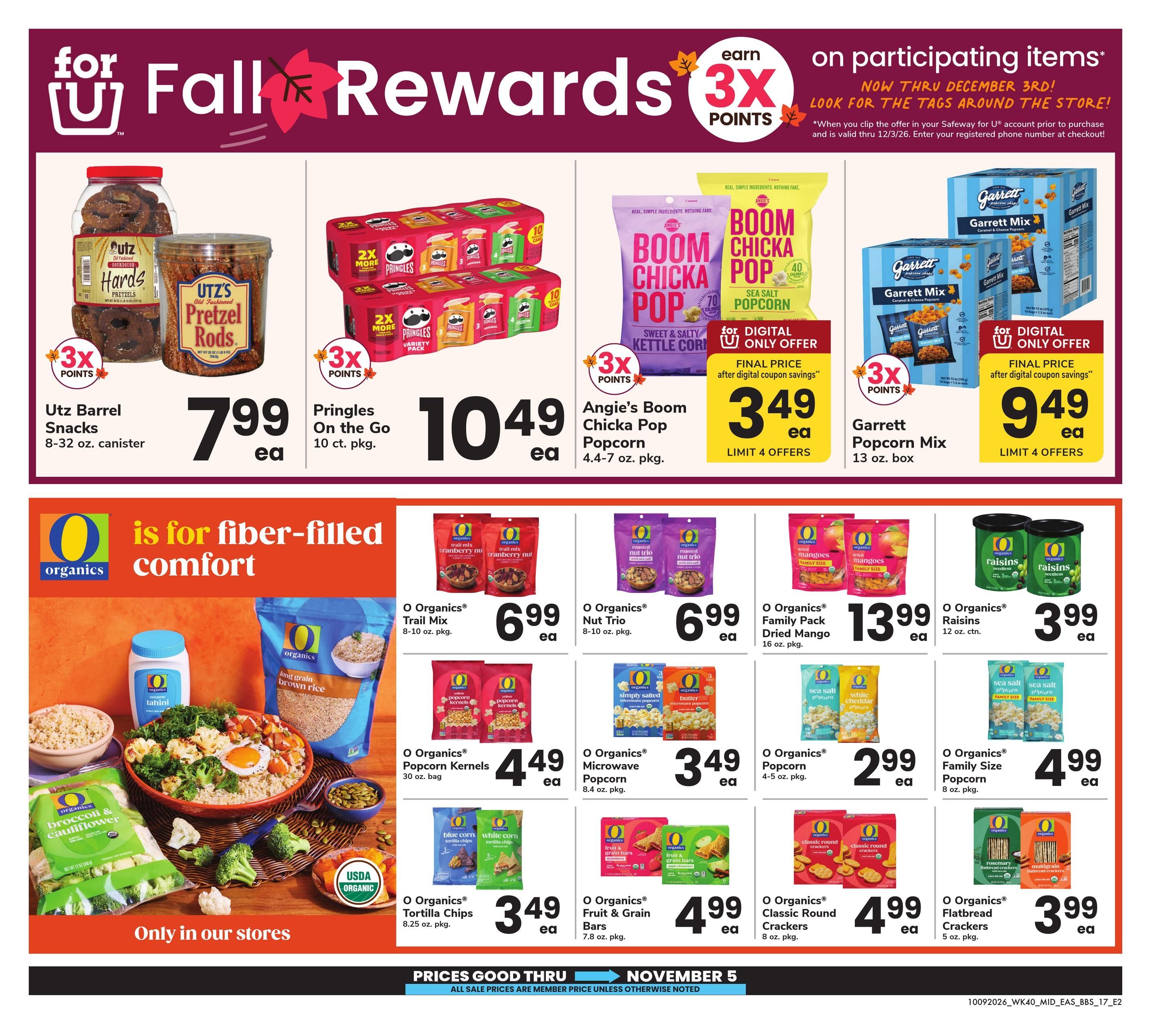 Safeway (Alexandria Area, VA) Big Book of Savings Weekly Ad October 9 - November 5, 2026