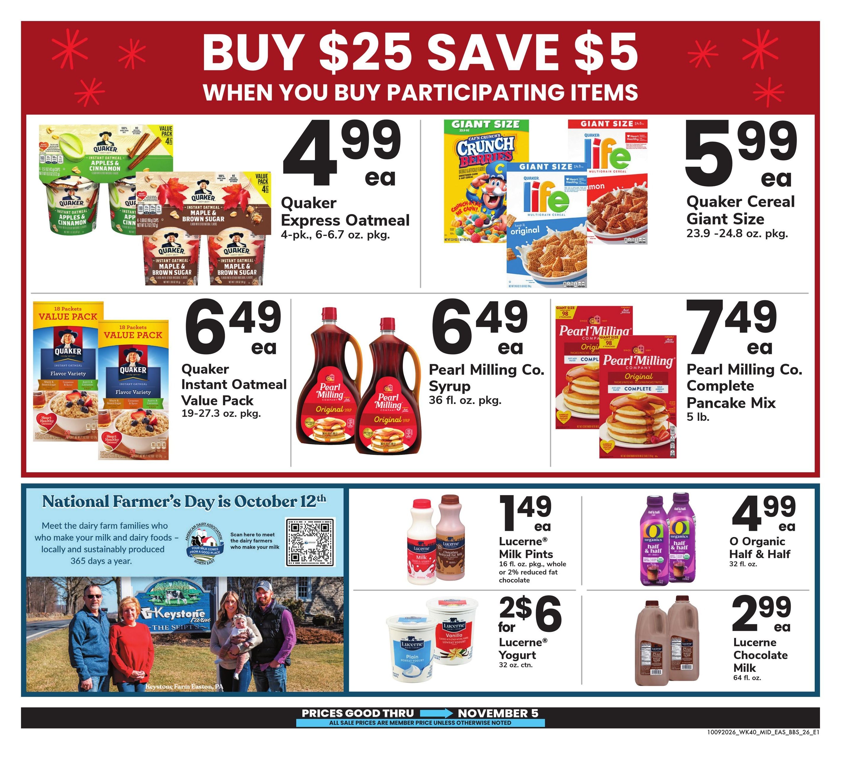 Safeway (Alexandria Area, VA) Big Book of Savings Weekly Ad October 9 - November 5, 2026