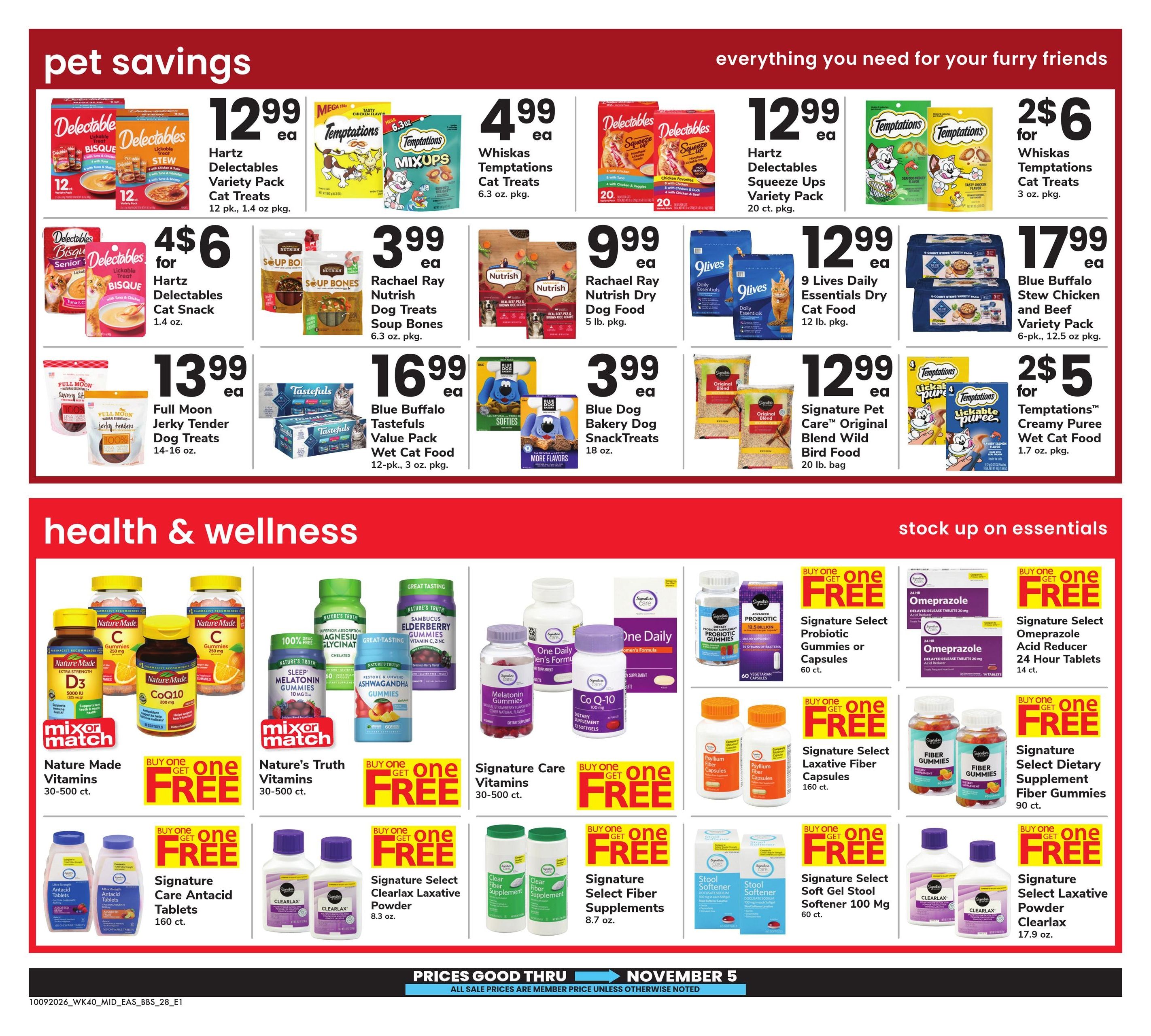 Safeway (Alexandria Area, VA) Big Book of Savings Weekly Ad October 9 - November 5, 2026