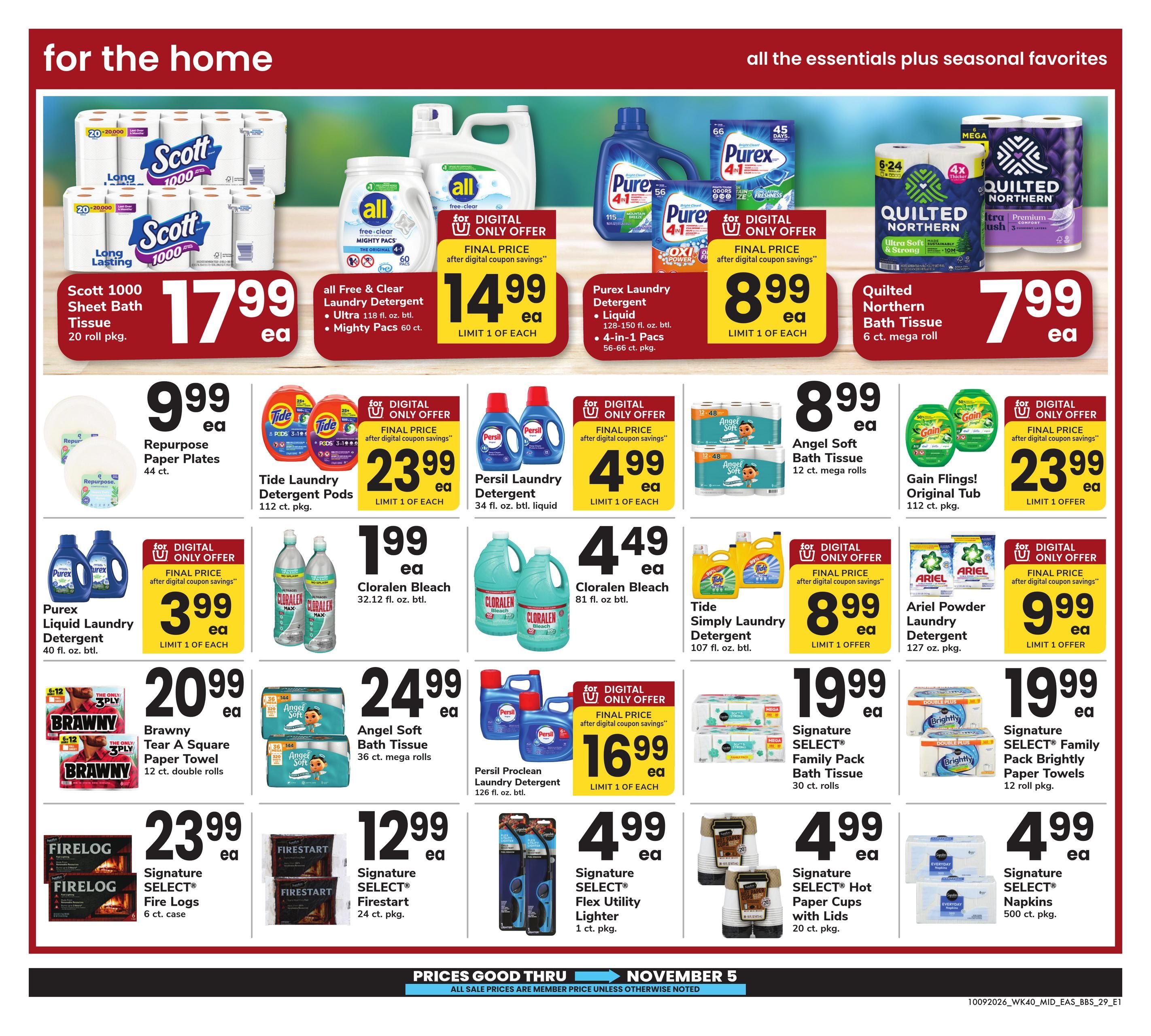 Safeway (Alexandria Area, VA) Big Book of Savings Weekly Ad October 9 - November 5, 2026