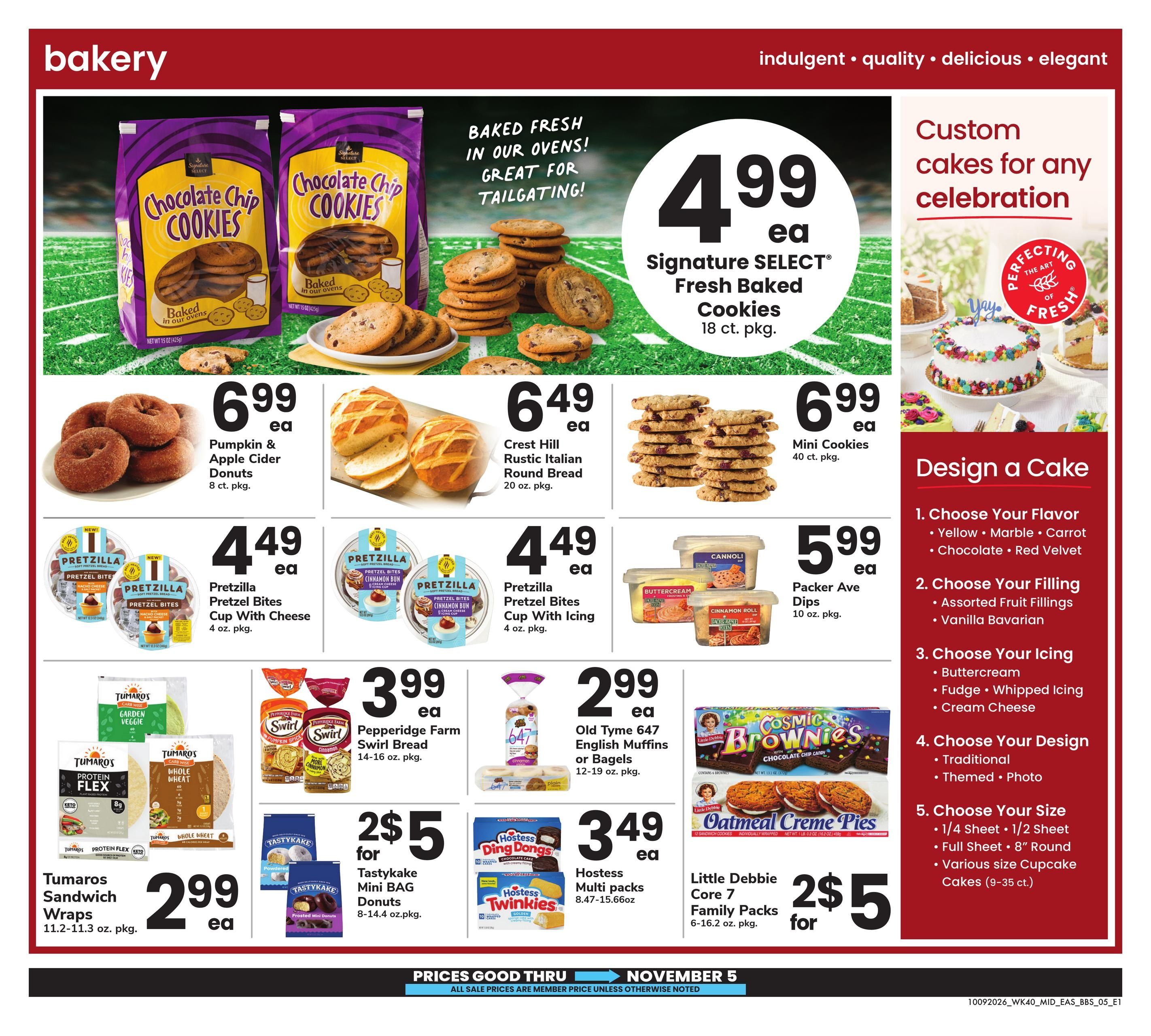 Safeway (Alexandria Area, VA) Big Book of Savings Weekly Ad October 9 - November 5, 2026