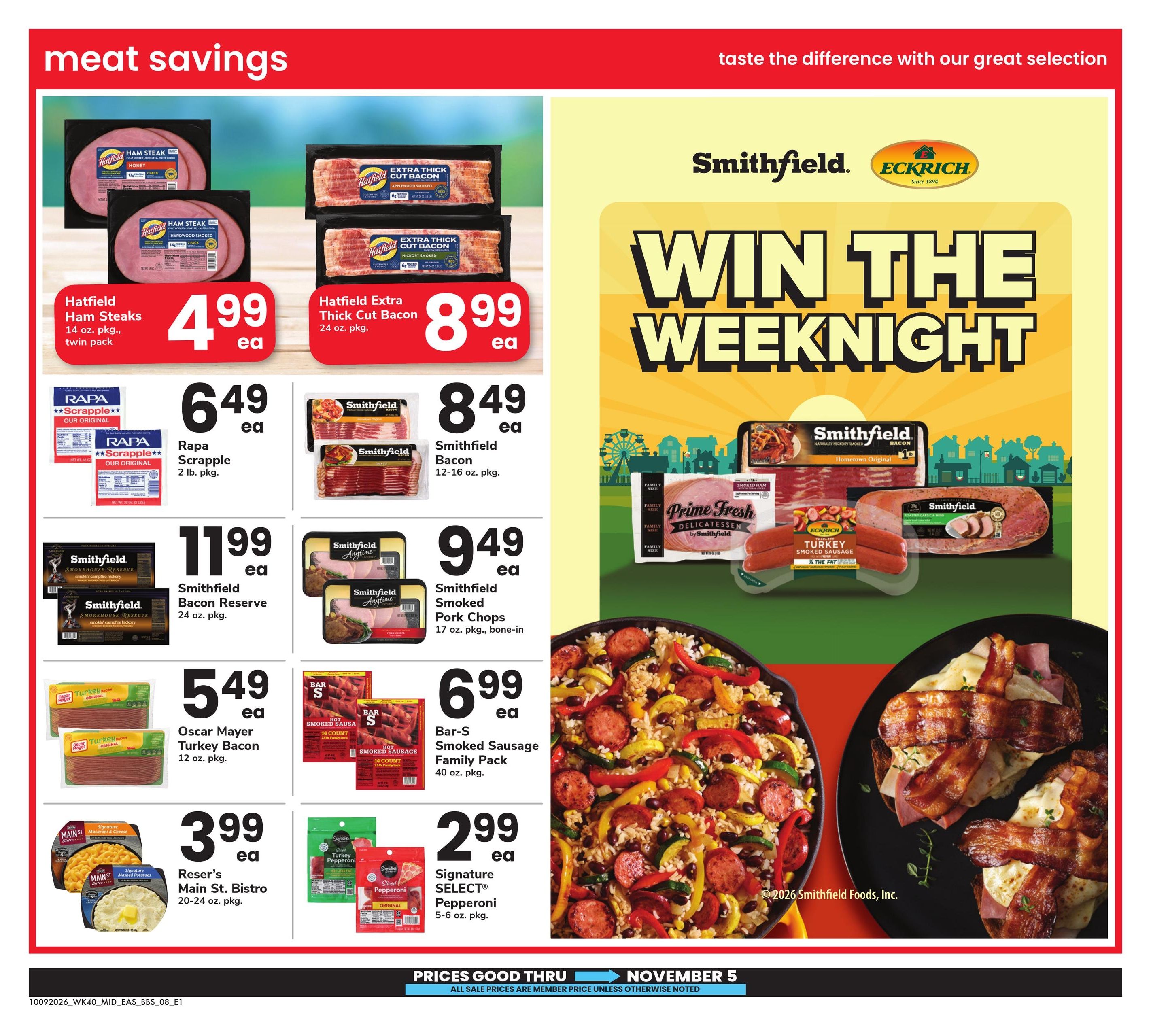 Safeway (Alexandria Area, VA) Big Book of Savings Weekly Ad October 9 - November 5, 2026