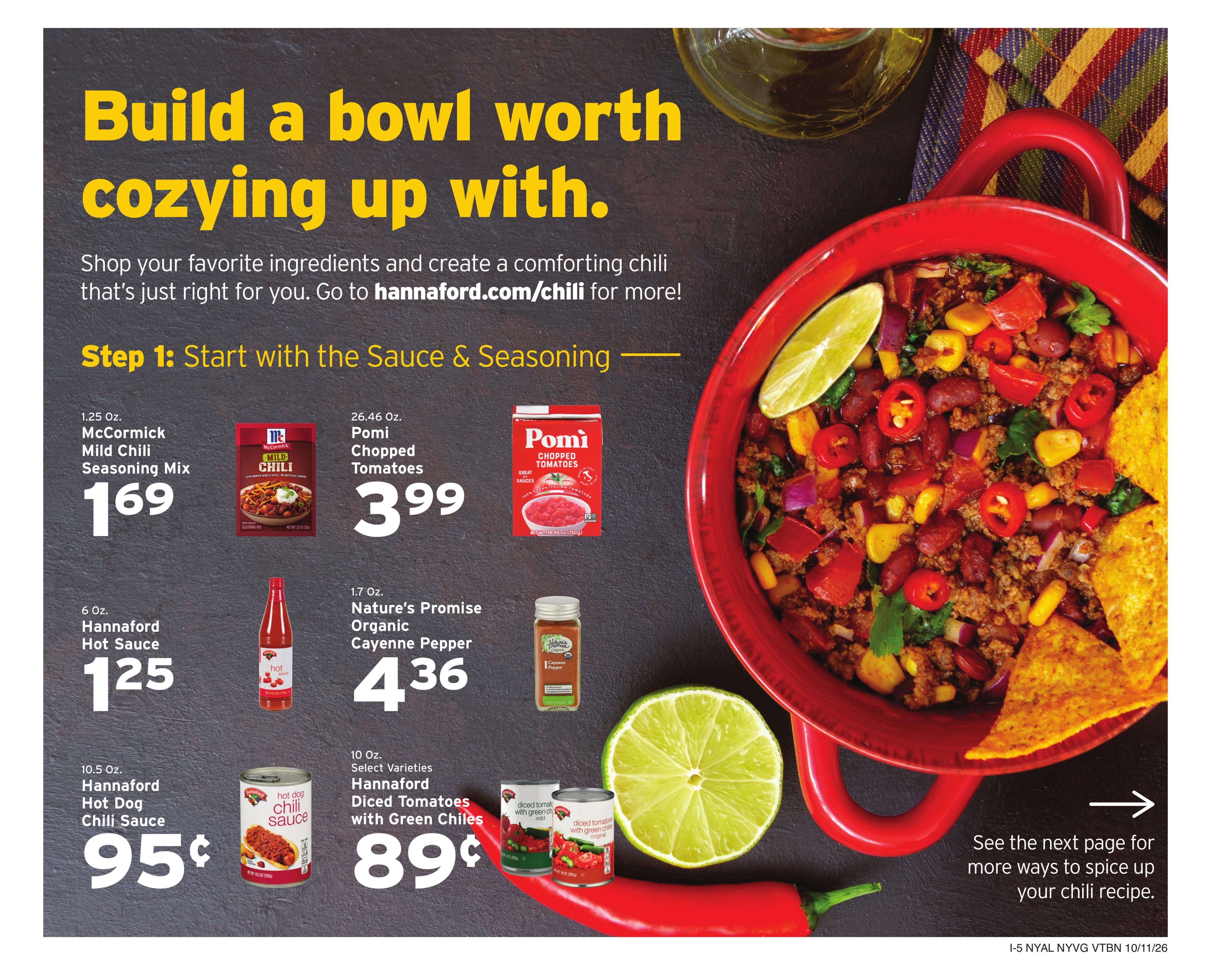 Hannaford (Averill Park-Guilderland Center Area, NY) Week 42 Flyer for Flipp Weekly Ad October 11 - 17, 2026