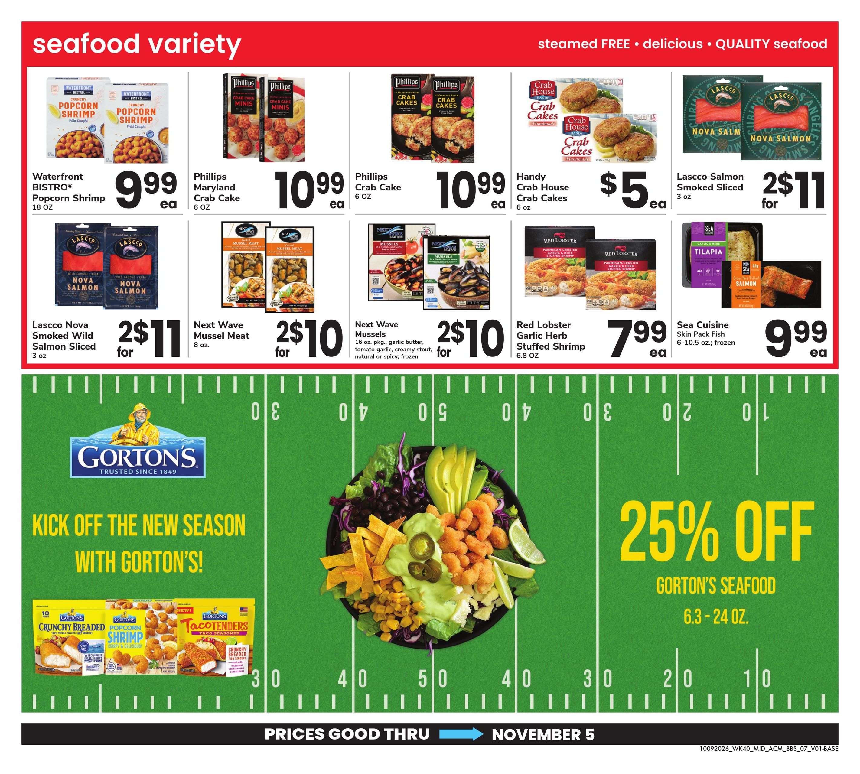 Acme Markets (Bayonne Area, NJ) Big Book of Savings Weekly Ad October 9 - November 5, 2026