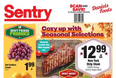 Daniels Sentry (Walworth, WI) Weekly Ad October 8 - 14, 2026