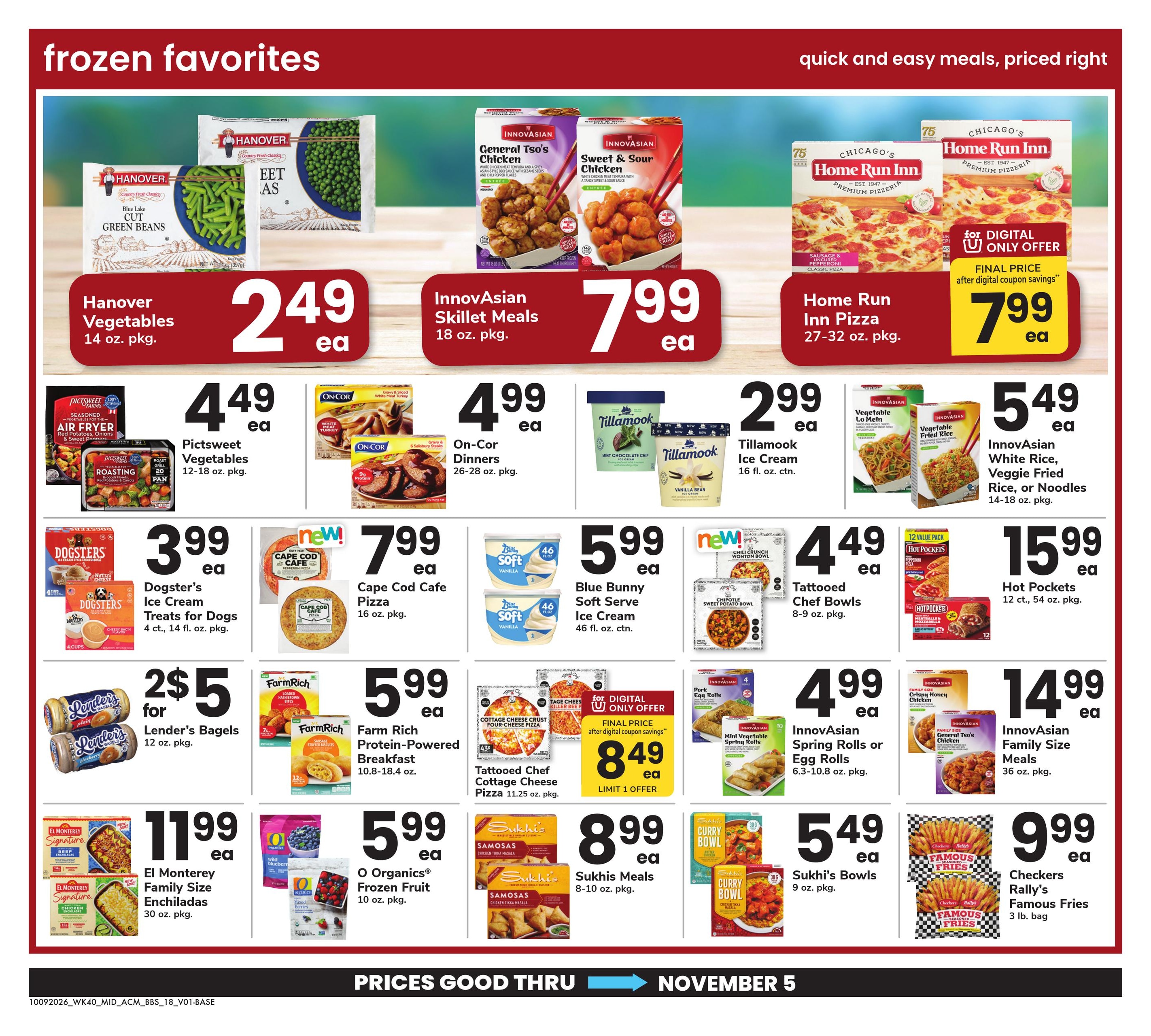 Acme Markets (Audubon Area, NJ) Big Book of Savings Weekly Ad October 9 - November 5, 2026