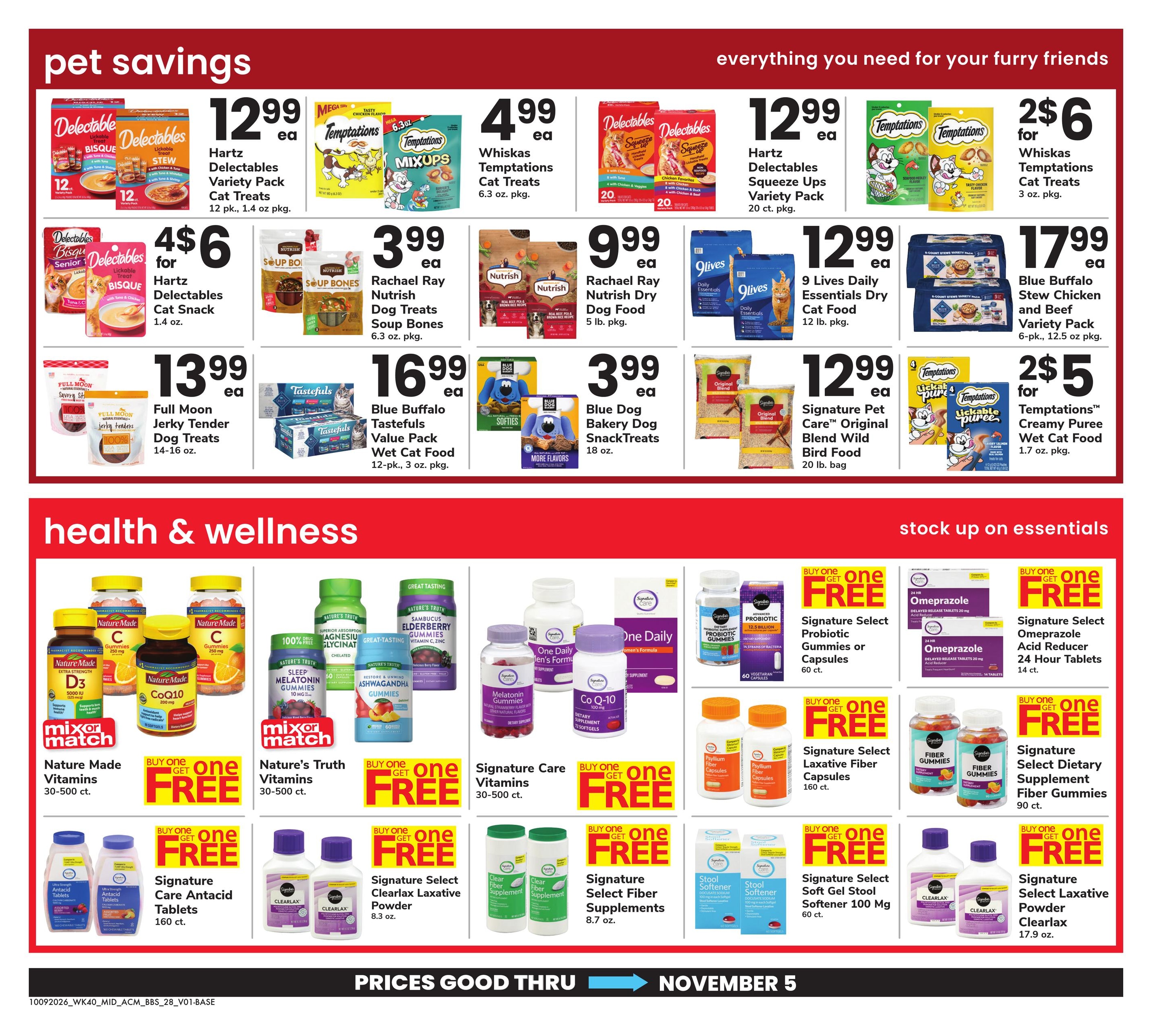 Acme Markets (Bellmawr Area, NJ) Big Book of Savings Weekly Ad October 9 - November 5, 2026