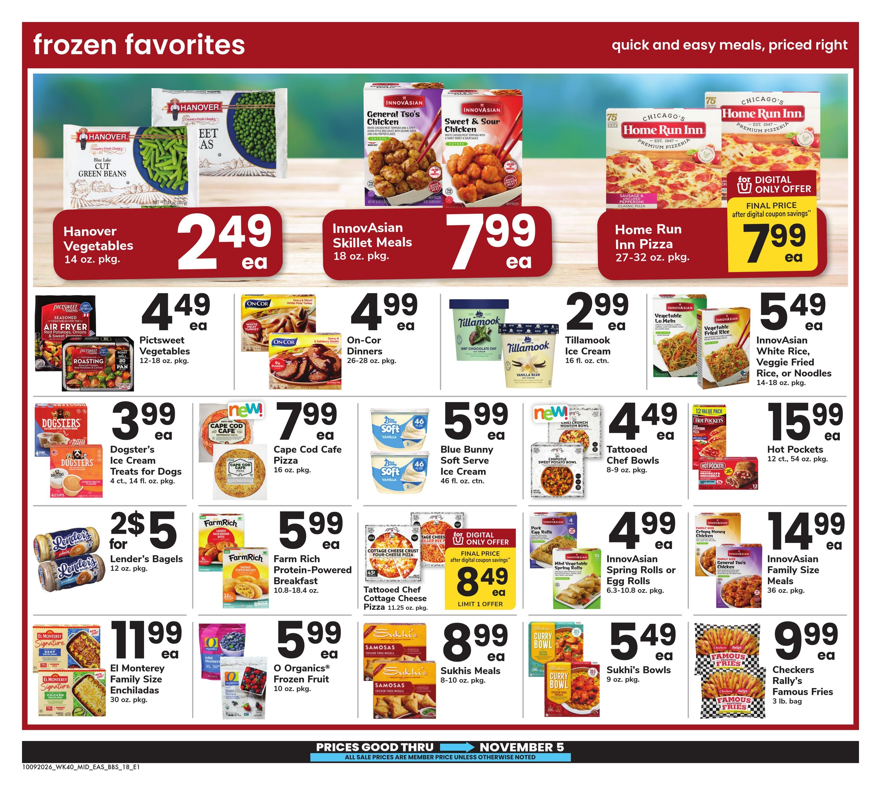 Safeway (Bethany Beach Area, DE) Big Book of Savings Weekly Ad October 9 - November 5, 2026