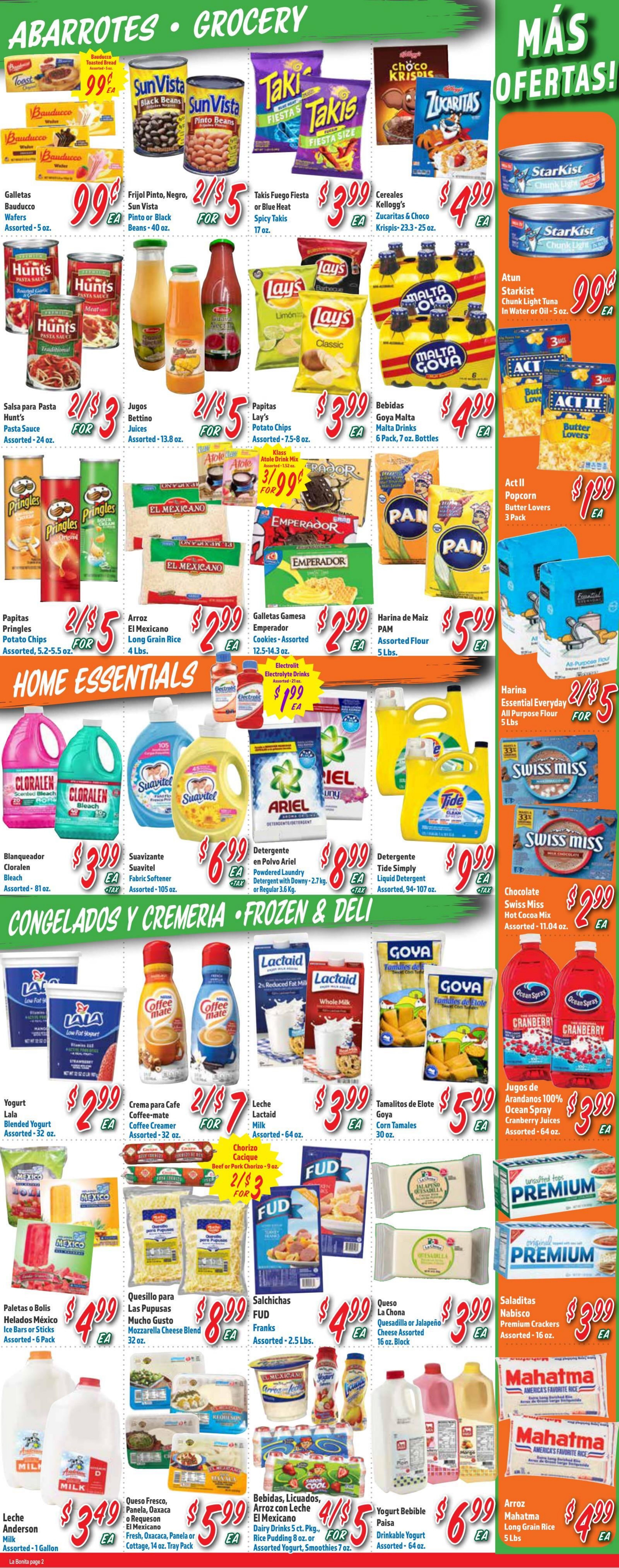 La Bonita Supermarkets Weekly Ad October 7 - 13, 2026