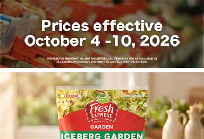 Barnesville Grocery Weekly Ad October 7 - 13, 2026