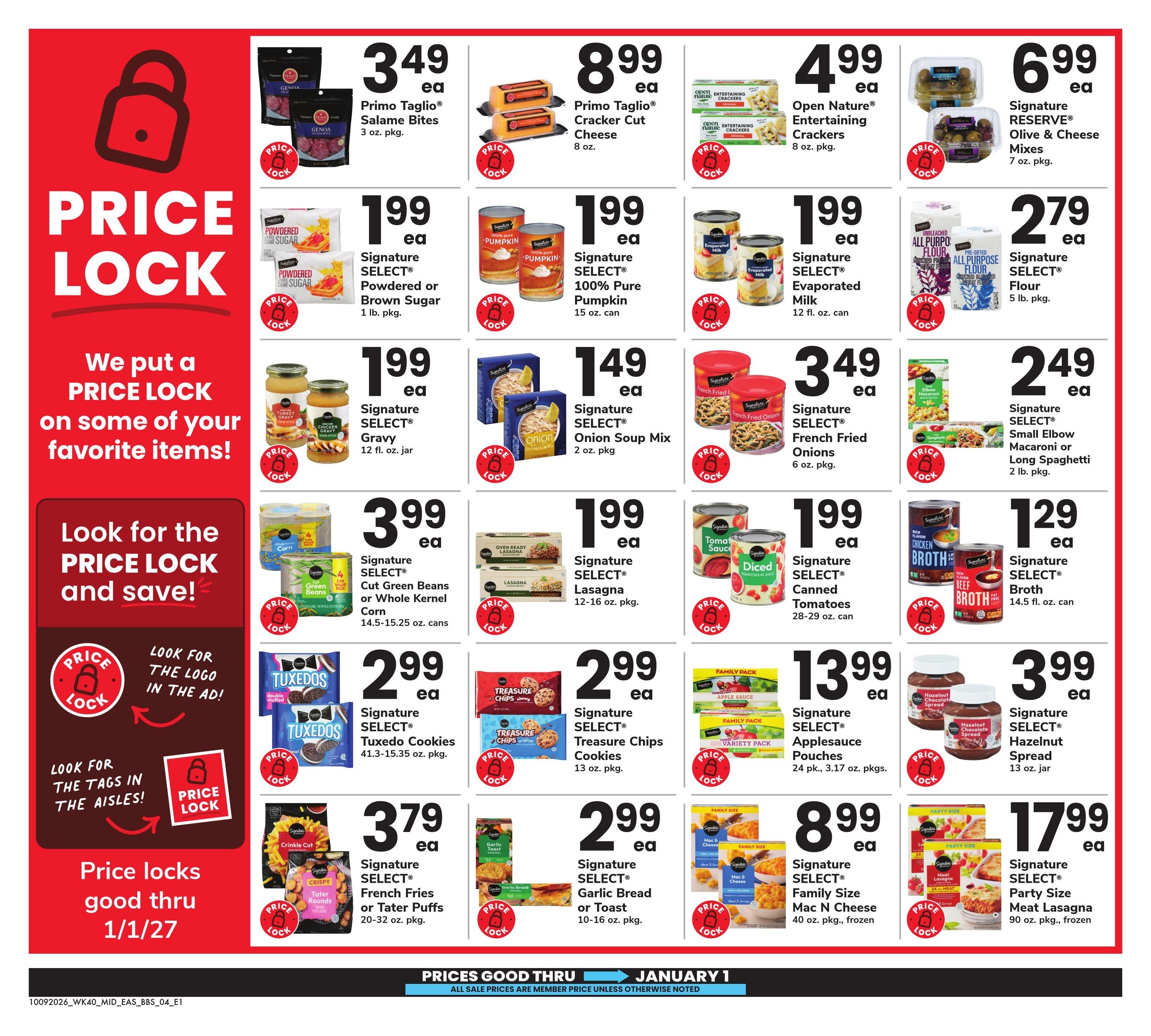 Safeway (Annapolis Area, MD) Big Book of Savings Weekly Ad October 9 - November 5, 2026