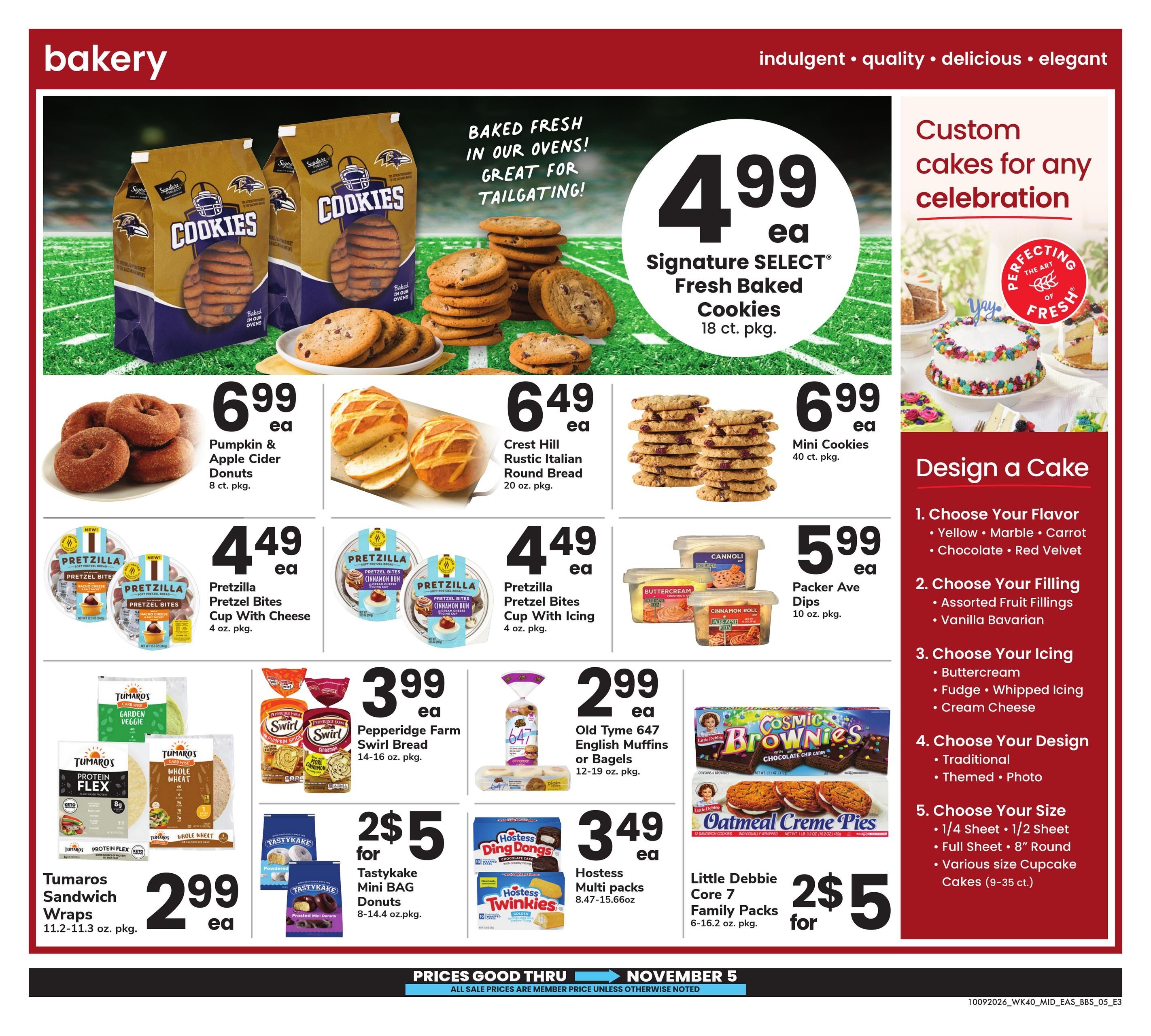 Safeway (Annapolis Area, MD) Big Book of Savings Weekly Ad October 9 - November 5, 2026