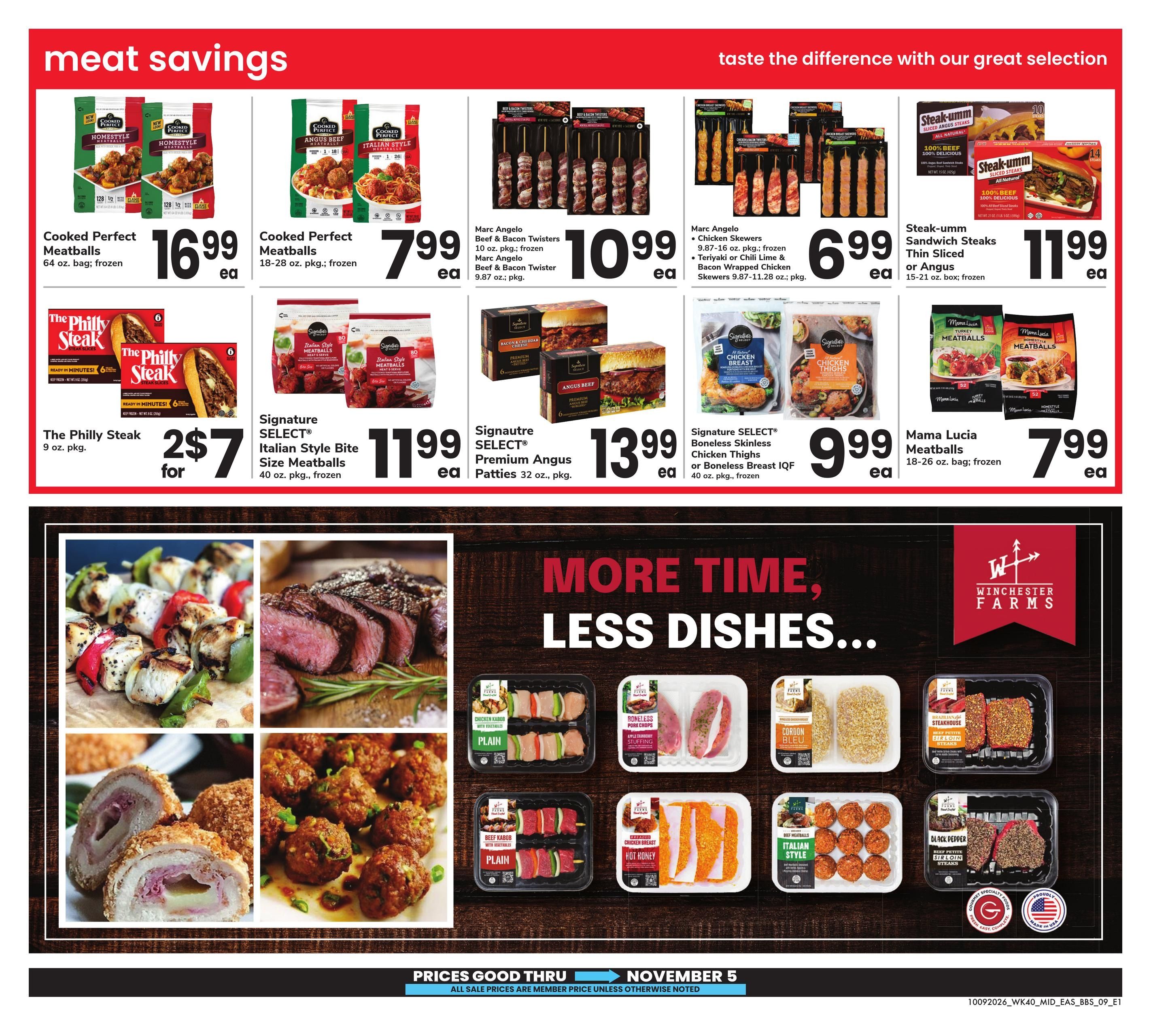 Safeway (Annapolis Area, MD) Big Book of Savings Weekly Ad October 9 - November 5, 2026