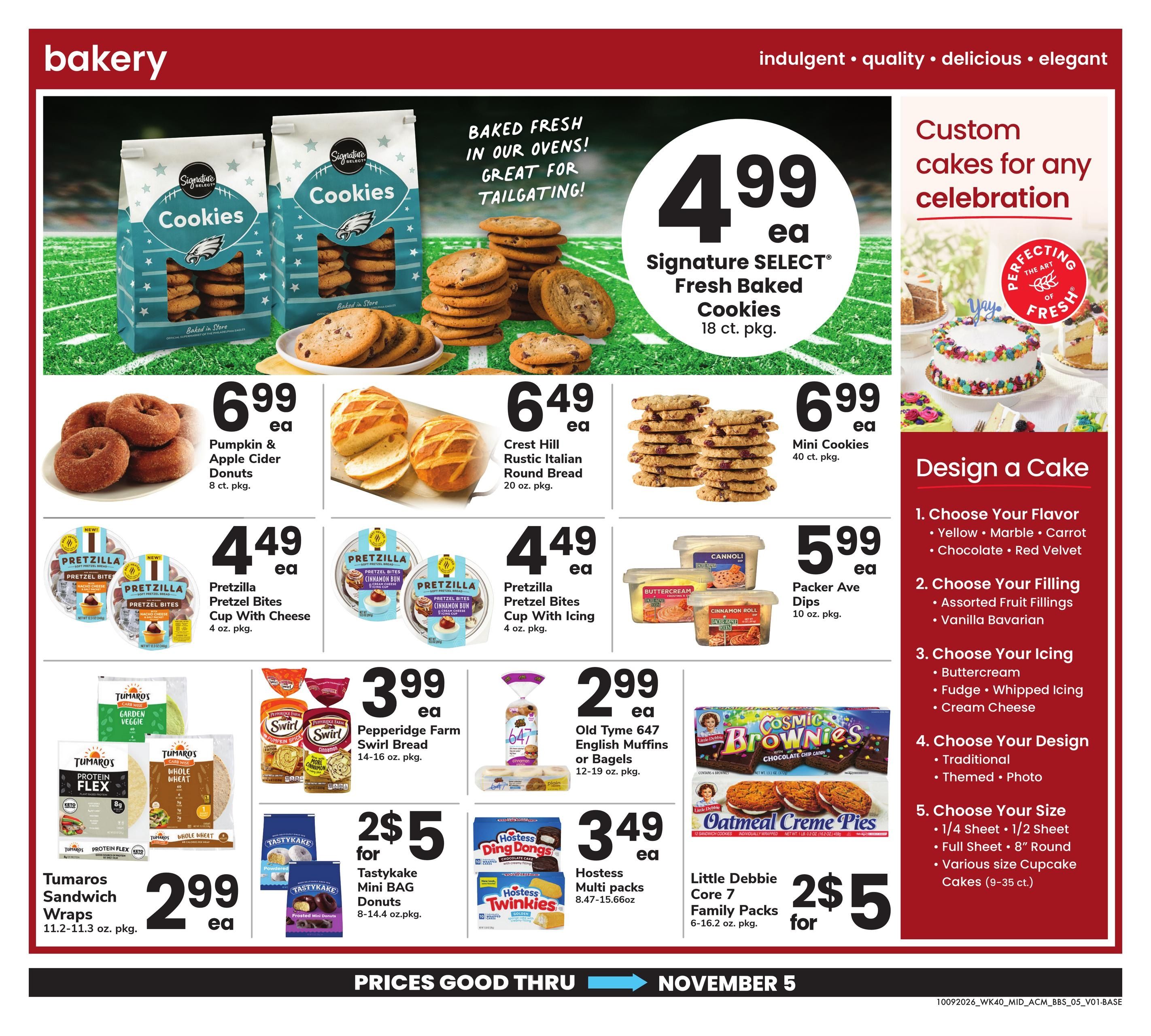 Acme Markets (Allentown Area, PA) Big Book of Savings Weekly Ad October 9 - November 5, 2026