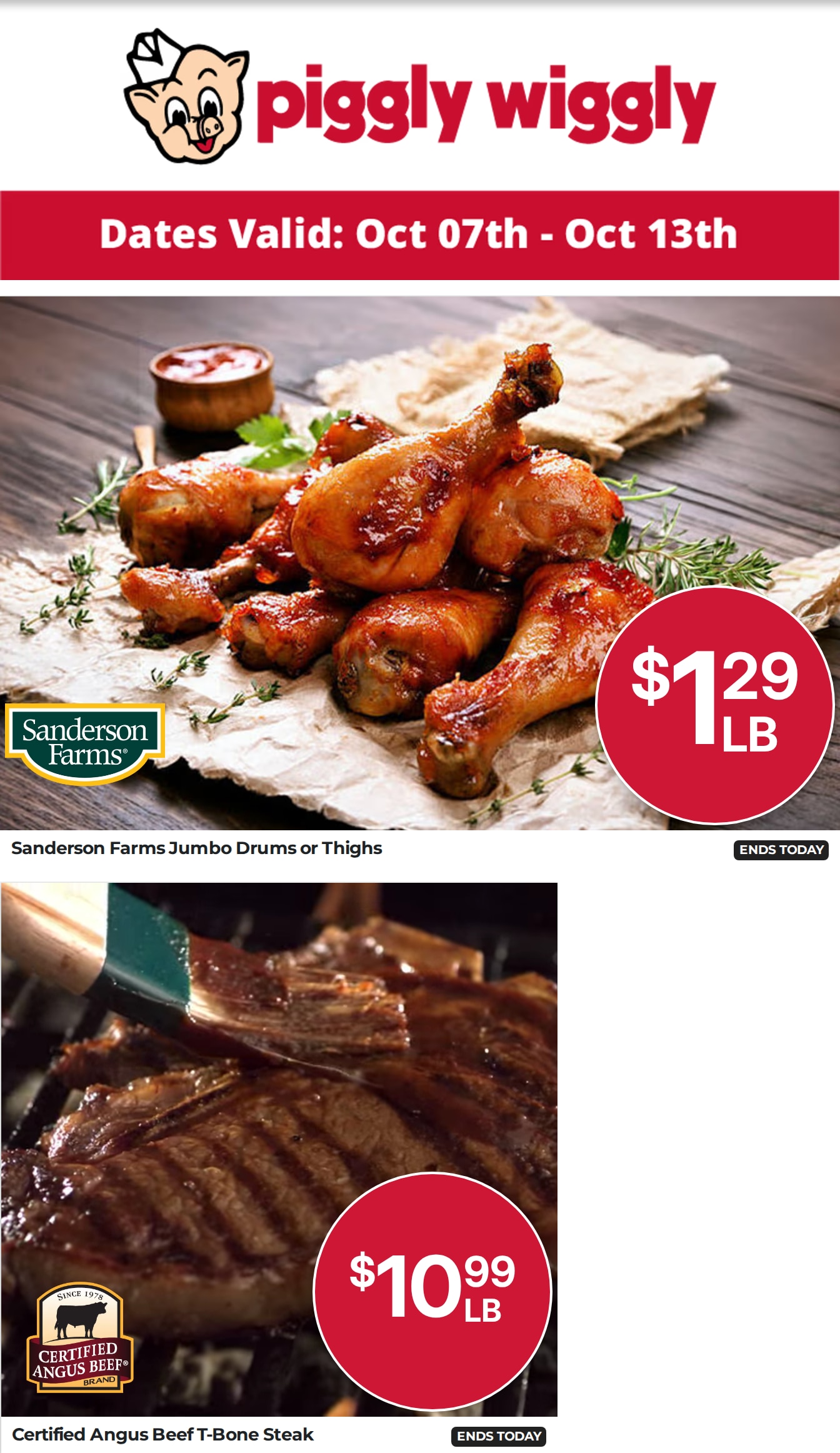 Union Springs Piggly Wiggly Weekly Ad October 7 - 13, 2026
