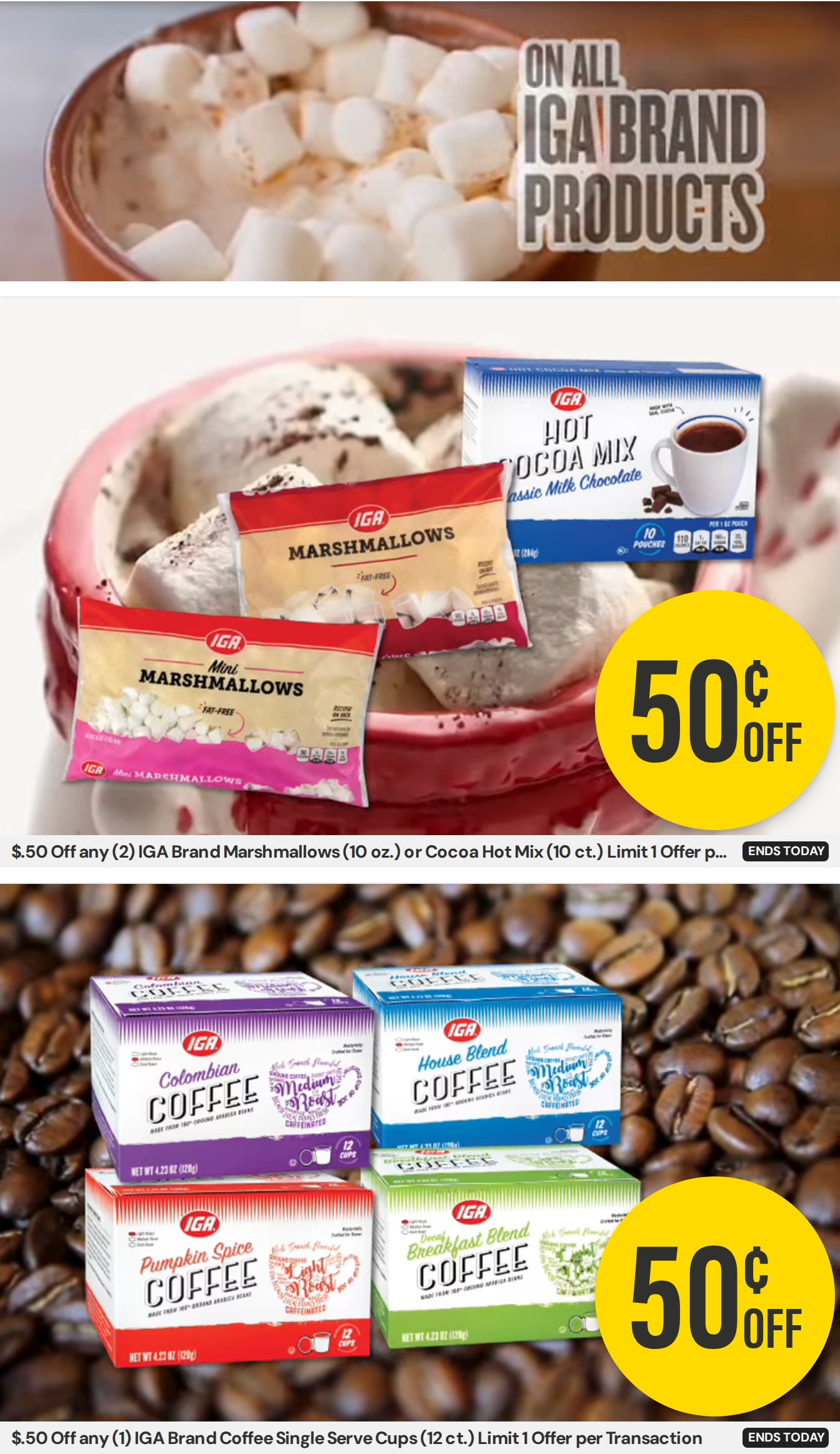 Nemenz IGA Weekly Ad October 7 - 20, 2026