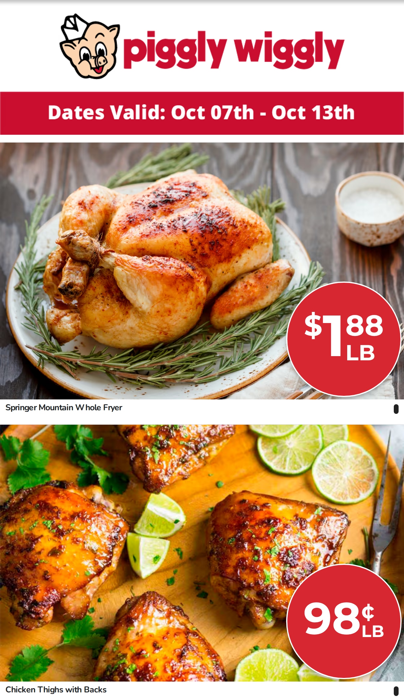Camden Piggly Wiggly Weekly Ad October 7 - 13, 2026